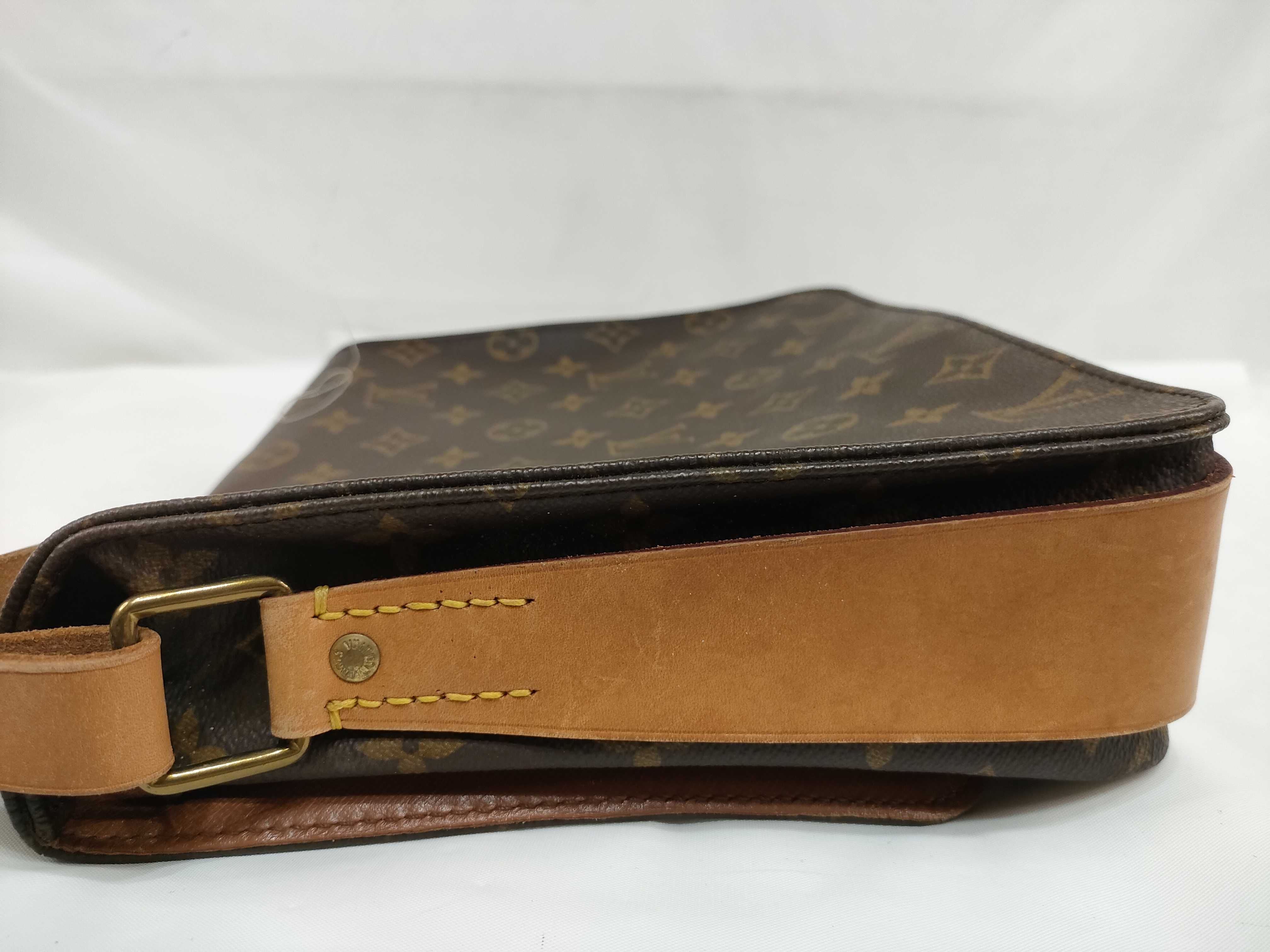 Monogram Vuitton Cartouchiere GM Shoulder Bag — view 9