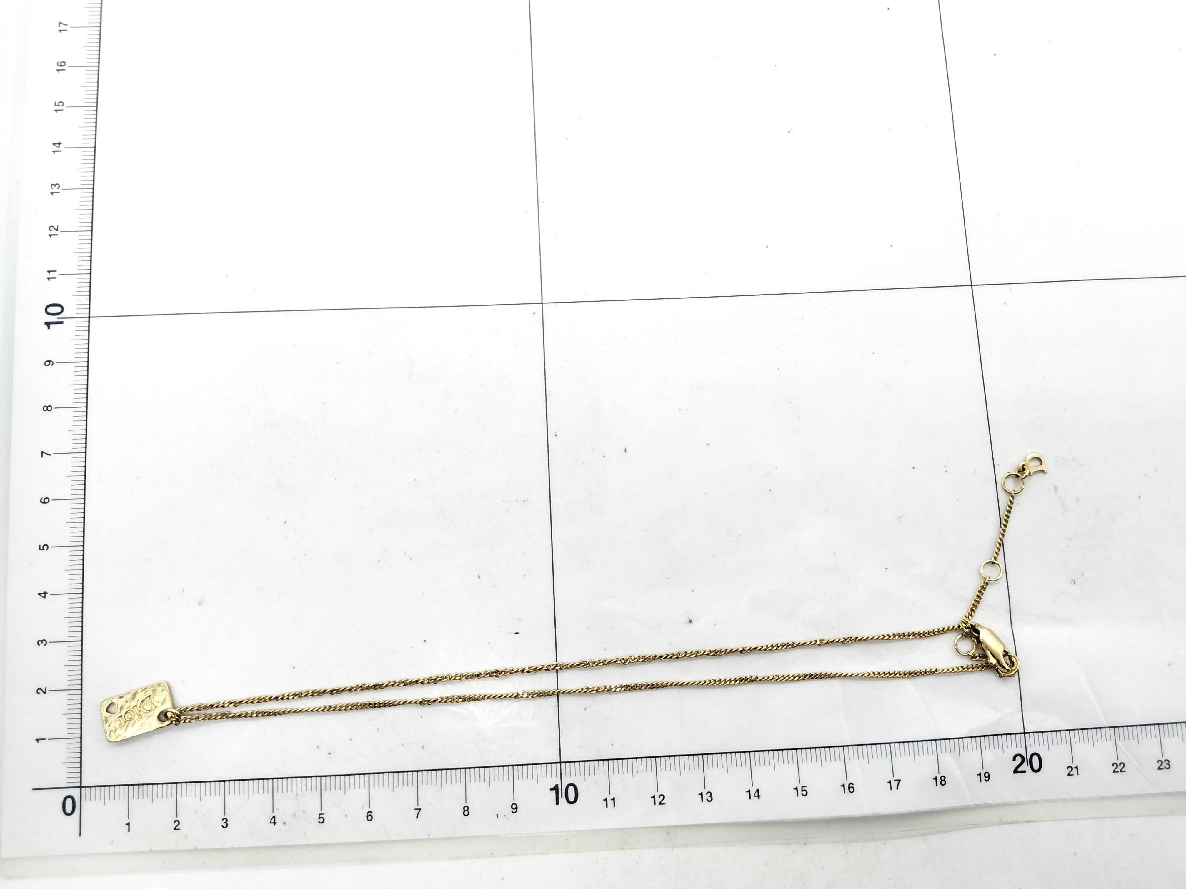 Playing Card Heart Gold Color Necklace — view 6