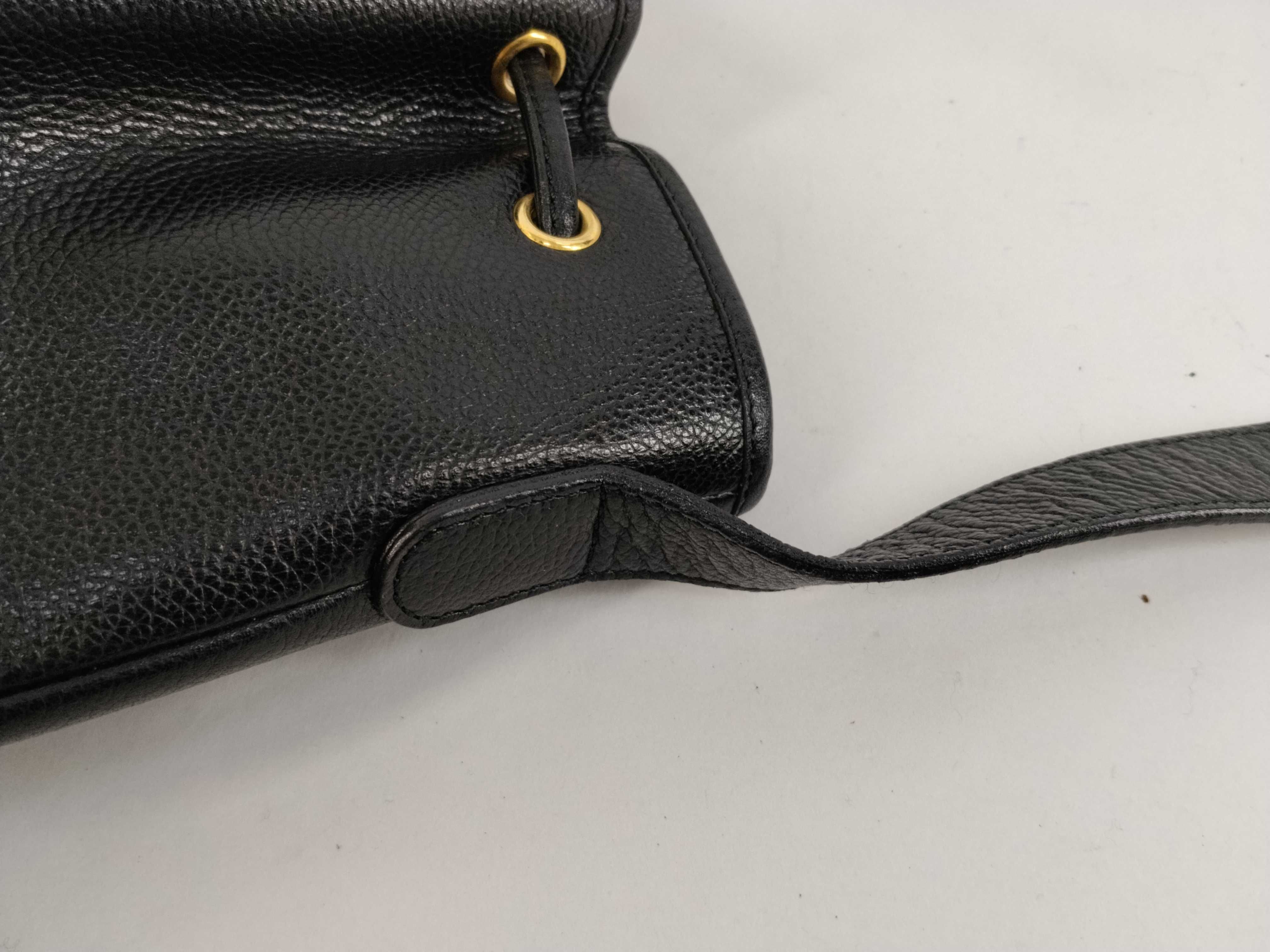 Shoulder Bag Leather Black Shoulder Bag — view 5