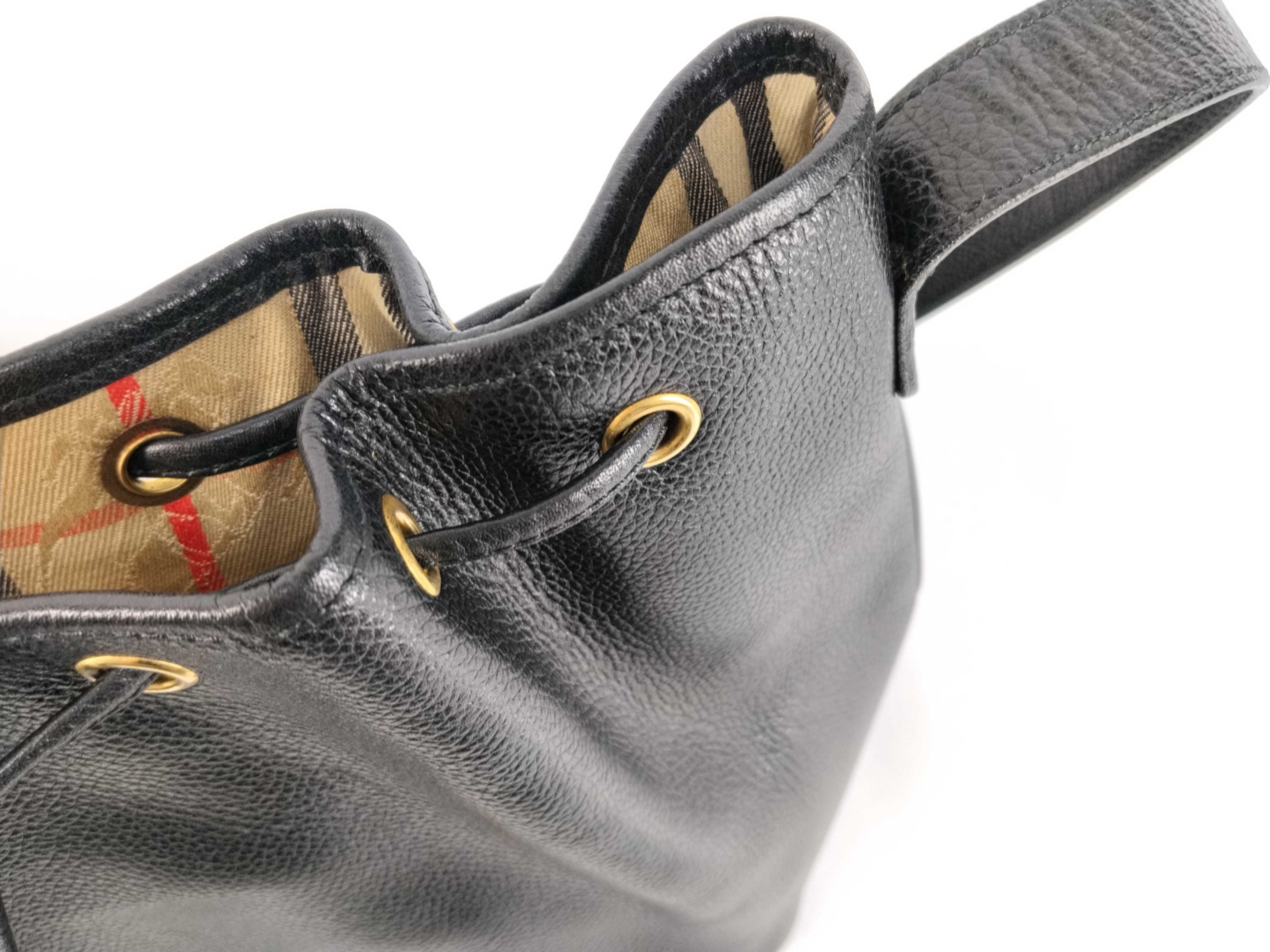 Shoulder Bag Leather Black Shoulder Bag — view 9