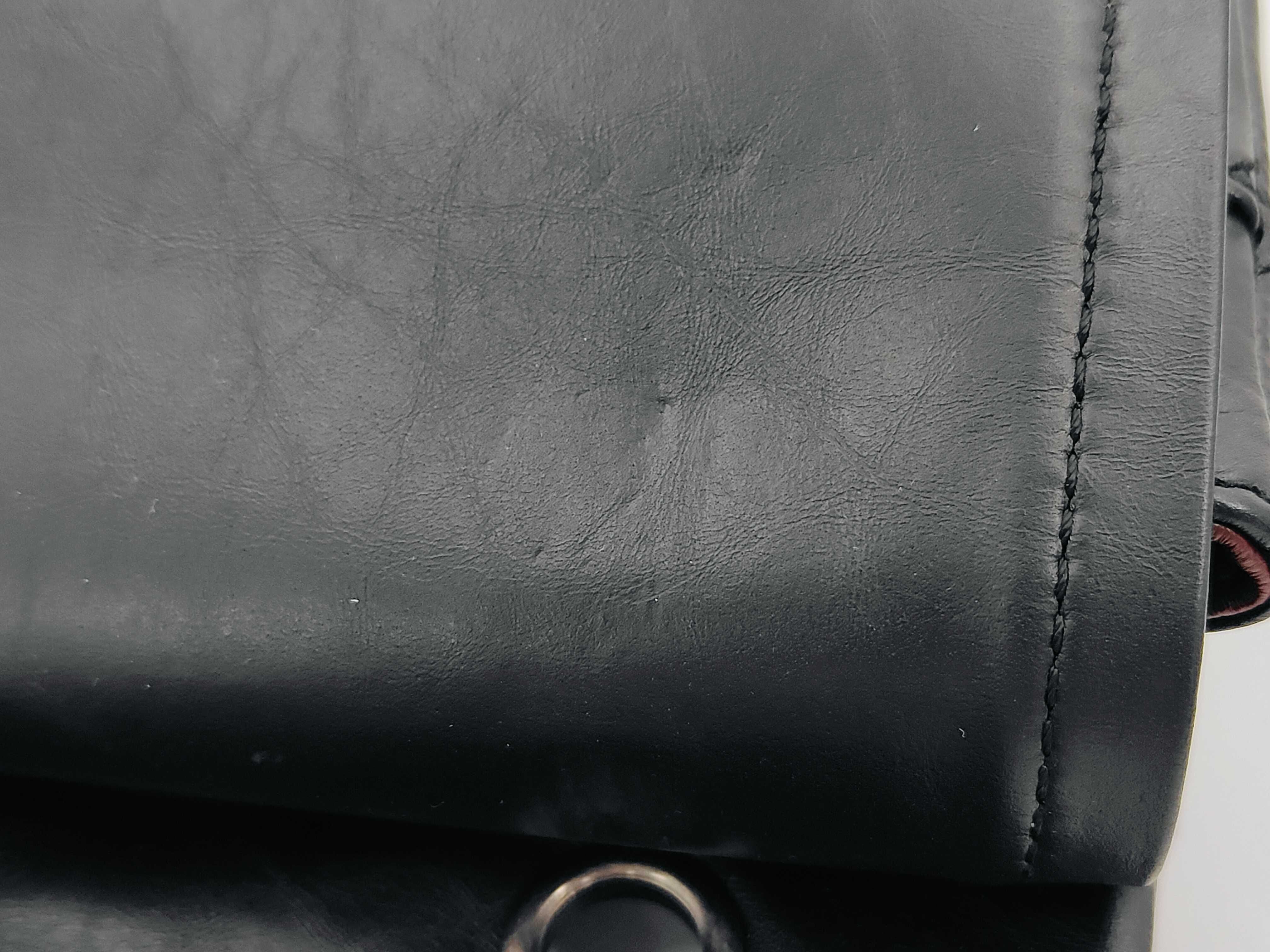 2.55 Black Quilted Calfskin Large Shoulder Bag (No. 18) with Card — view 11