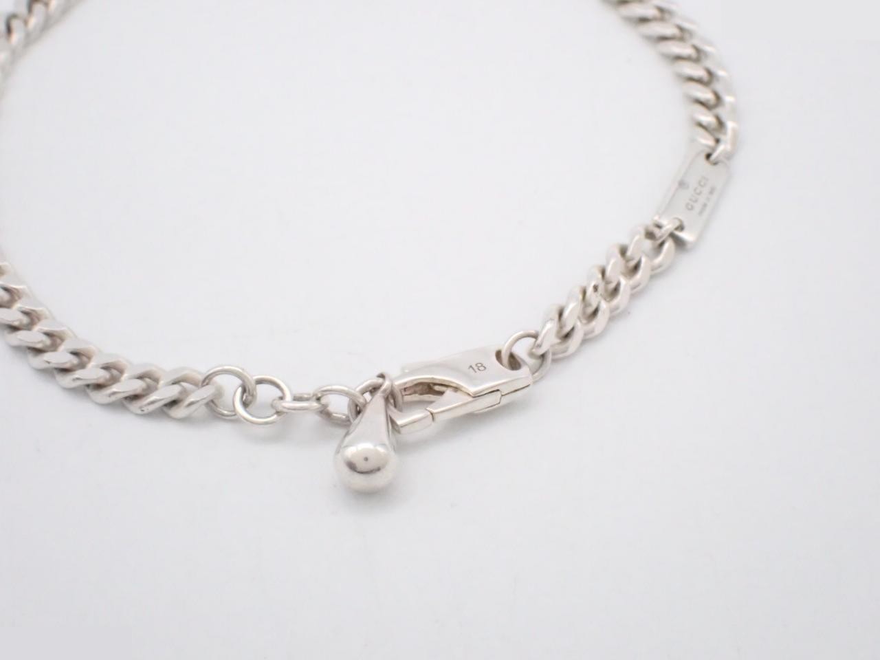 GG Marmont Double G Bracelet, 925 Sterling Silver, 11.1g, Wrist Circumference Approx. 19cm — view 3