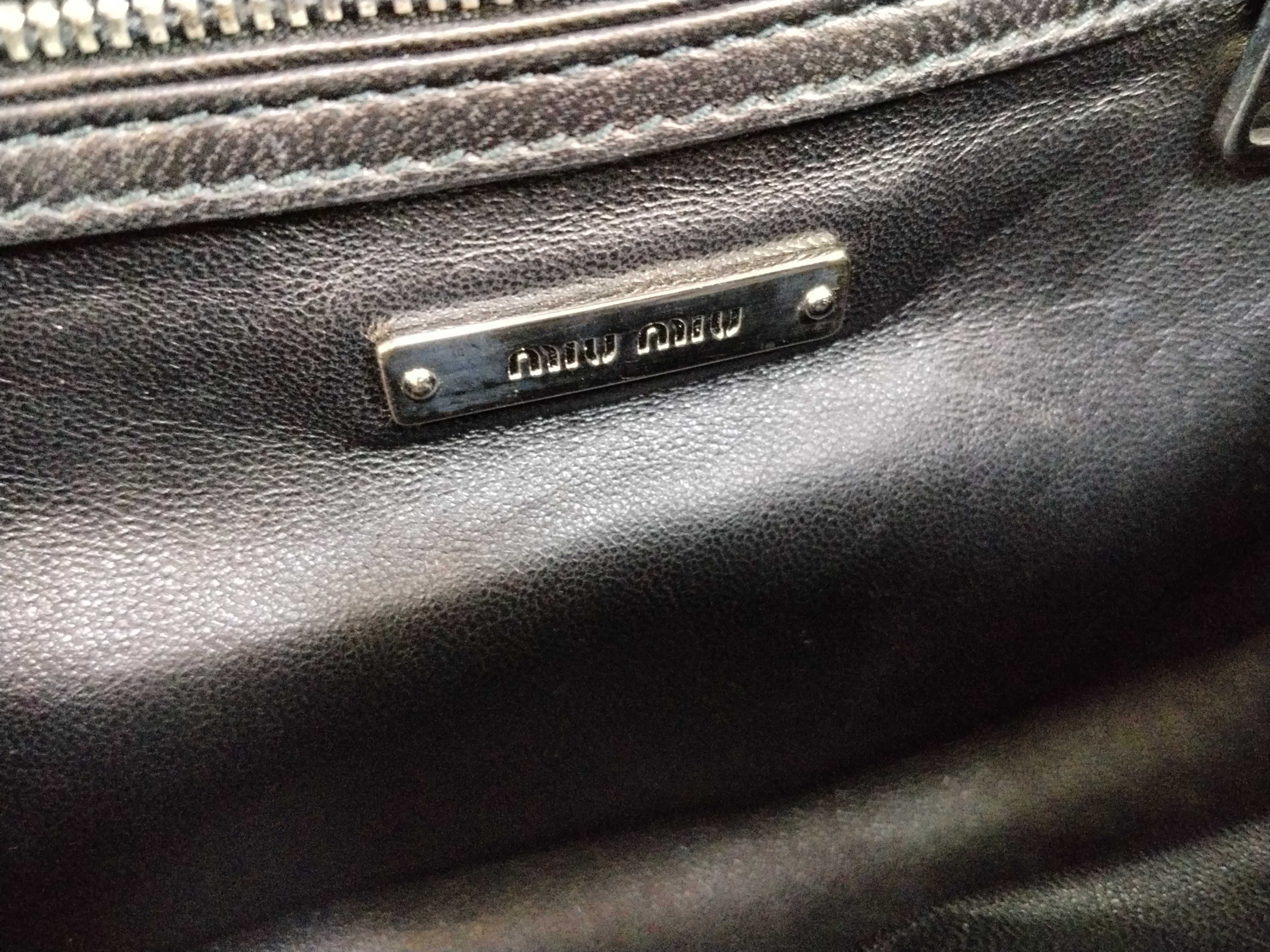 Pleated Nappa Leather Chain Bag Shoulder Bag — view 12