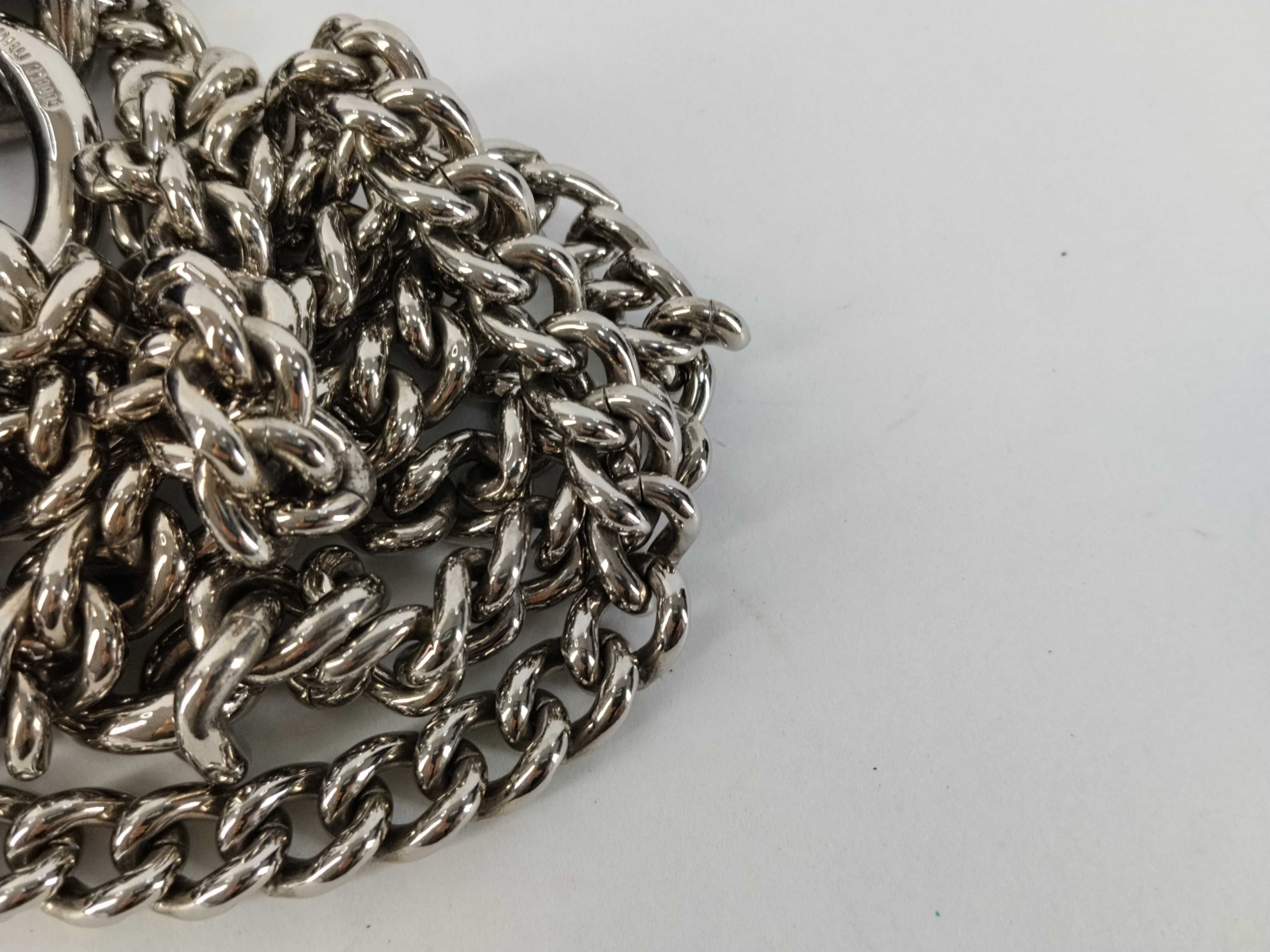Pleated Nappa Leather Chain Bag Shoulder Bag — view 4