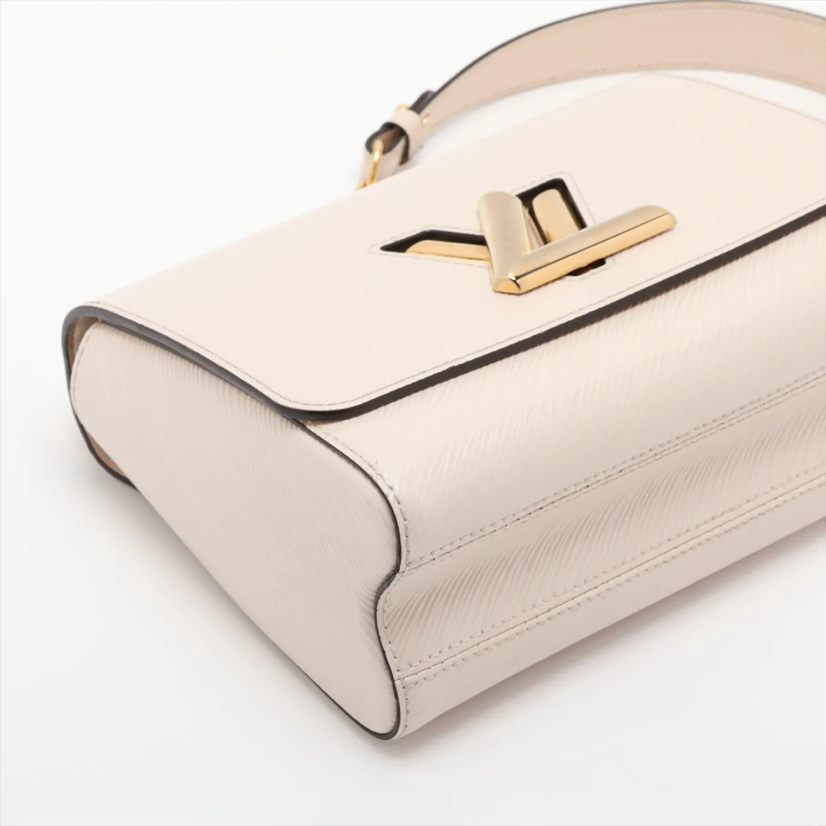 Epi Twist MM - Beige, RFID responsive, with mirror. — view 4
