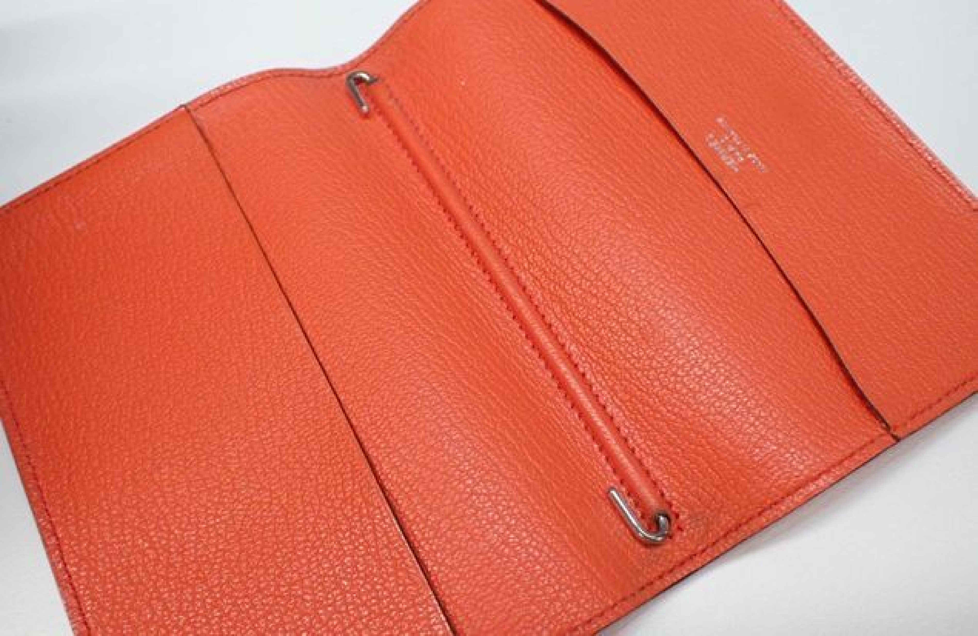 Leather Notebook Cover with T Stamp — view 4