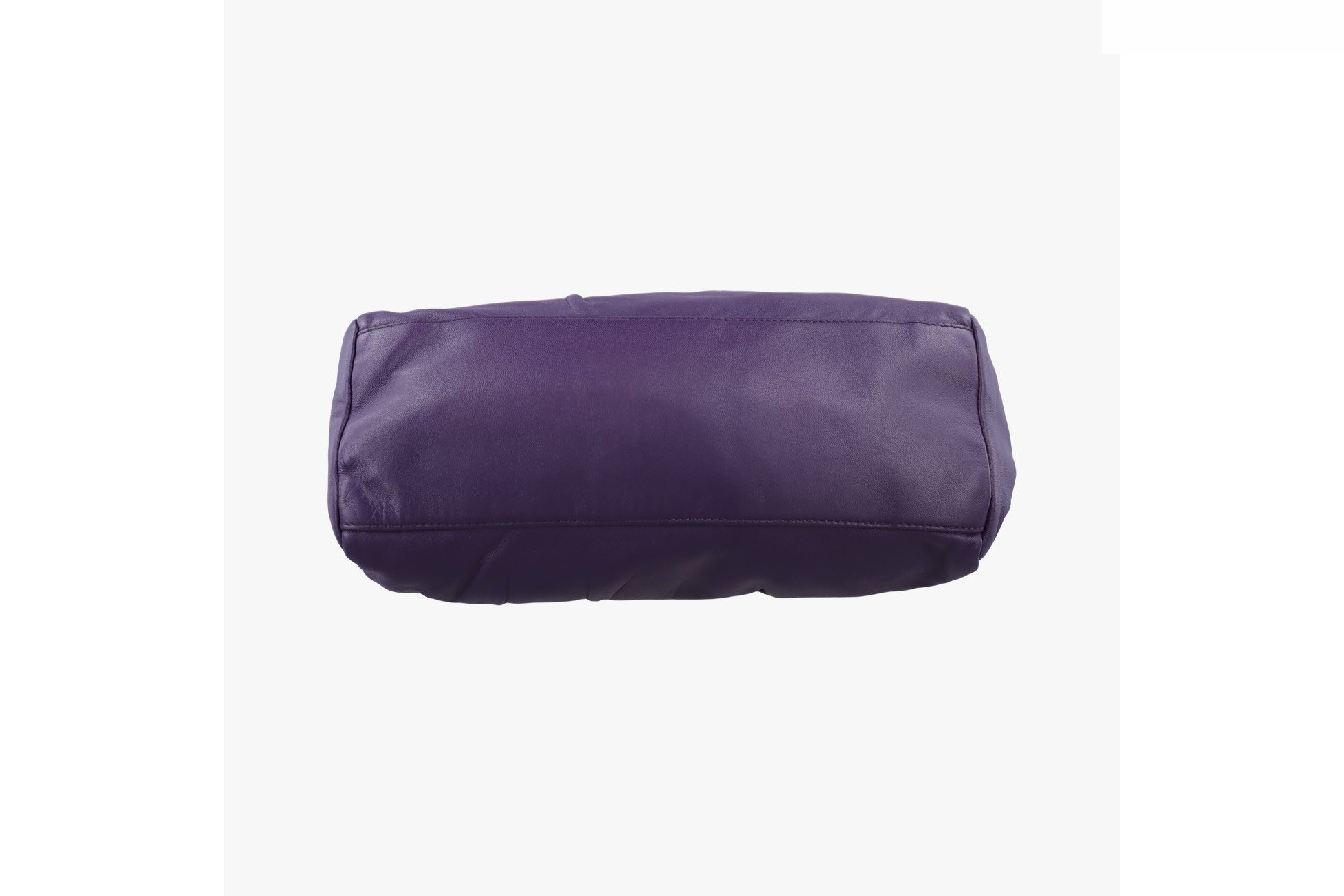 Ribbon Gather Leather Purple — view 3