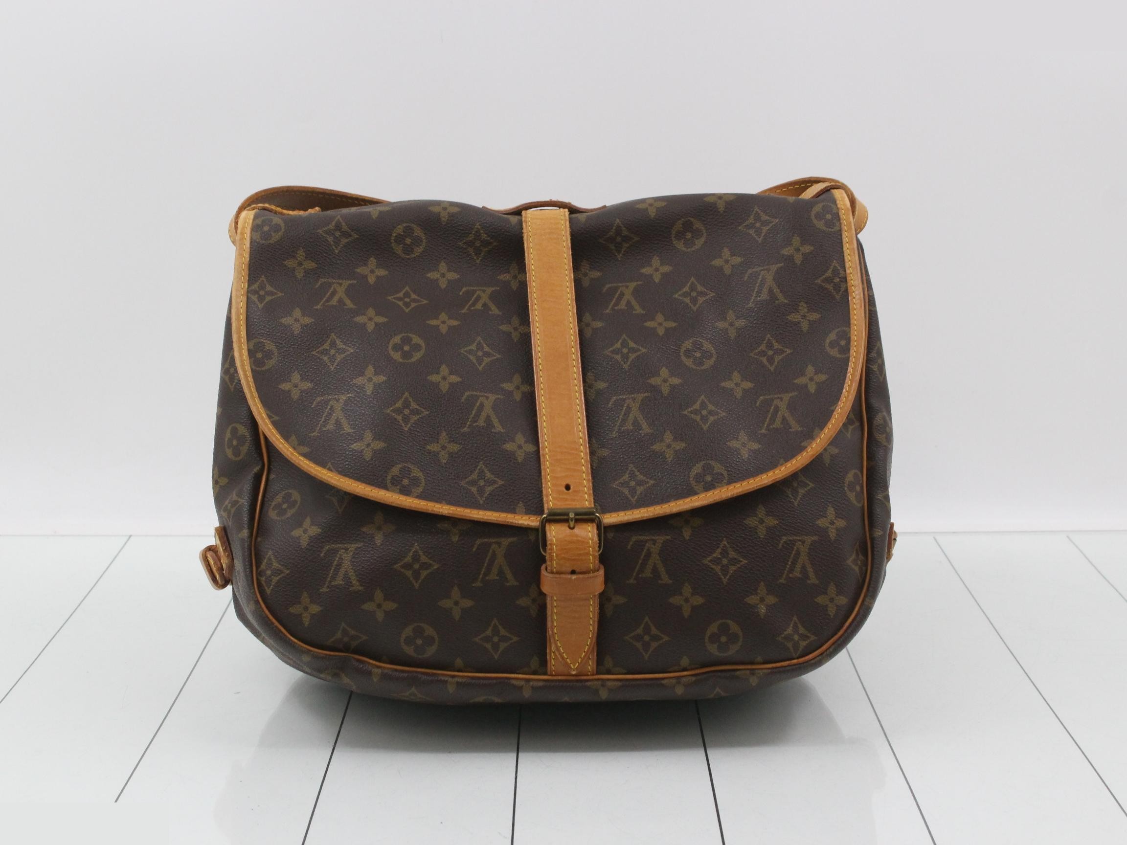 Monogram Saumur 35 Shoulder Bag — view 2