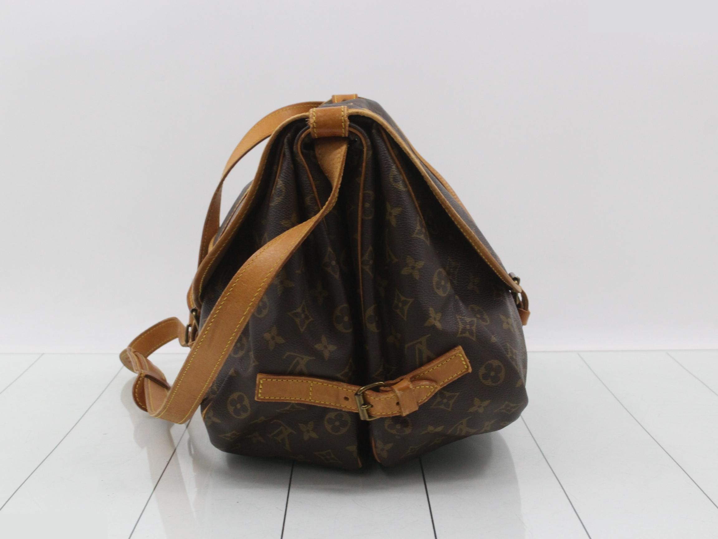 Monogram Saumur 35 Shoulder Bag — view 3