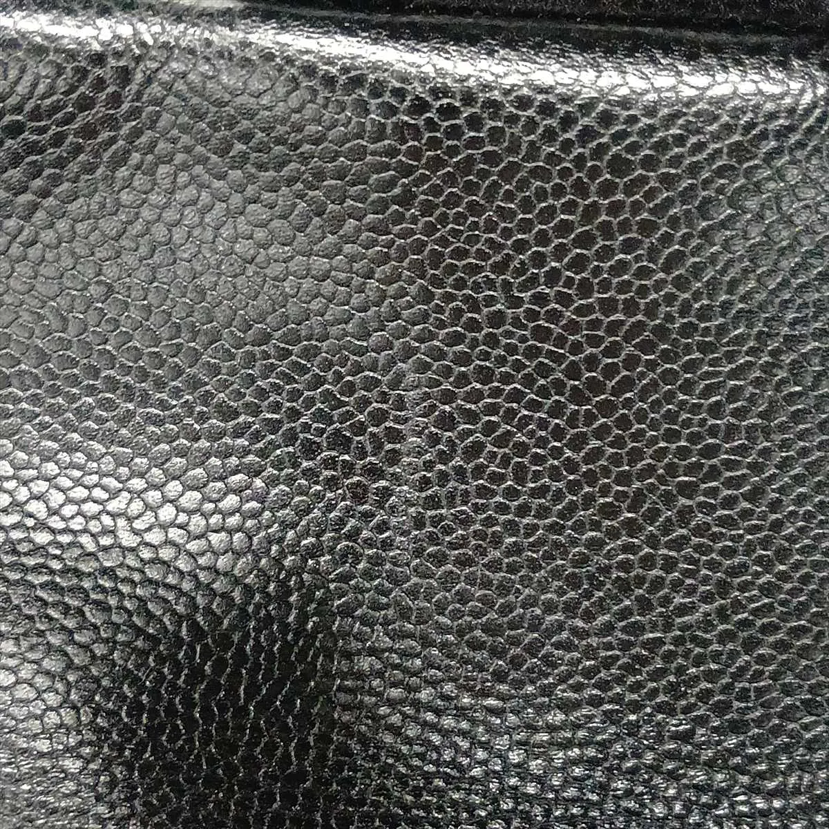 Mini Matelassé 20 Caviar Skin Single Flap Single Chain Bag, Black with Silver Hardware, 21843549, Serial Number 21-A69900 — view 13