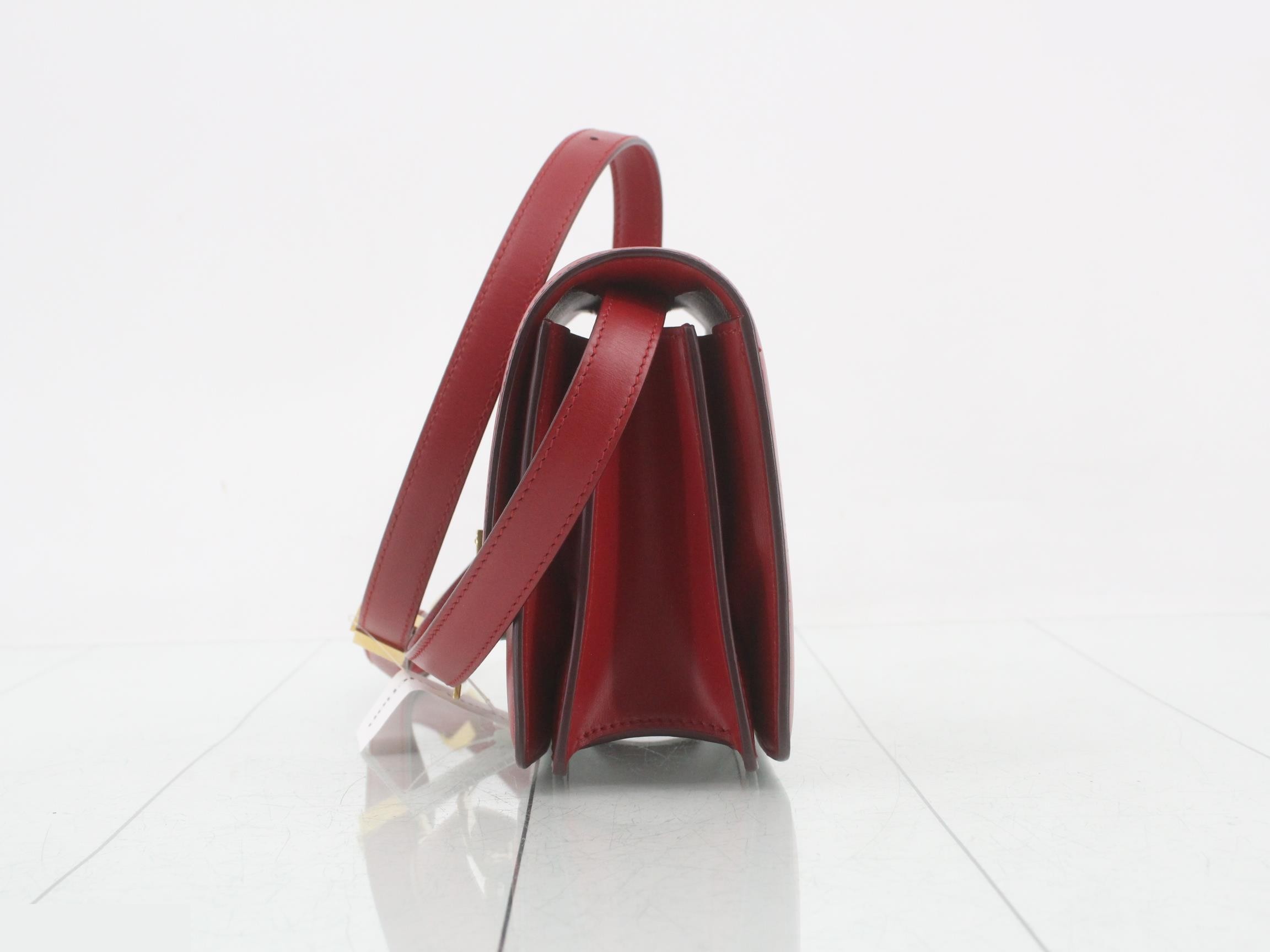 Classic Box Small Leather Shoulder Bag — view 3