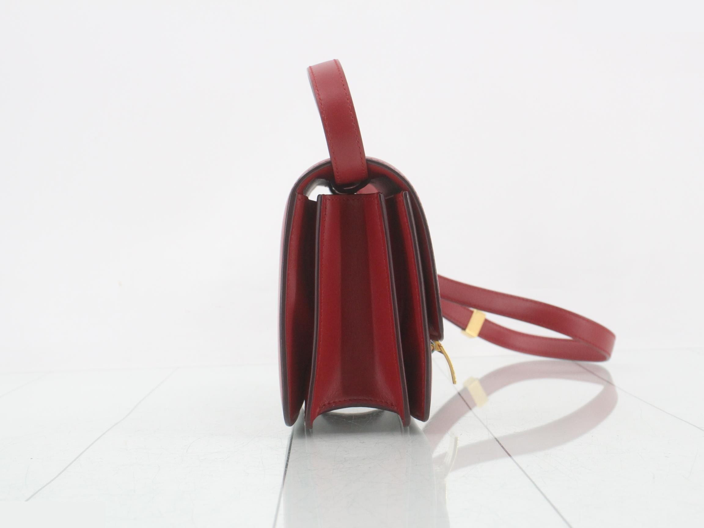 Classic Box Small Leather Shoulder Bag — view 4