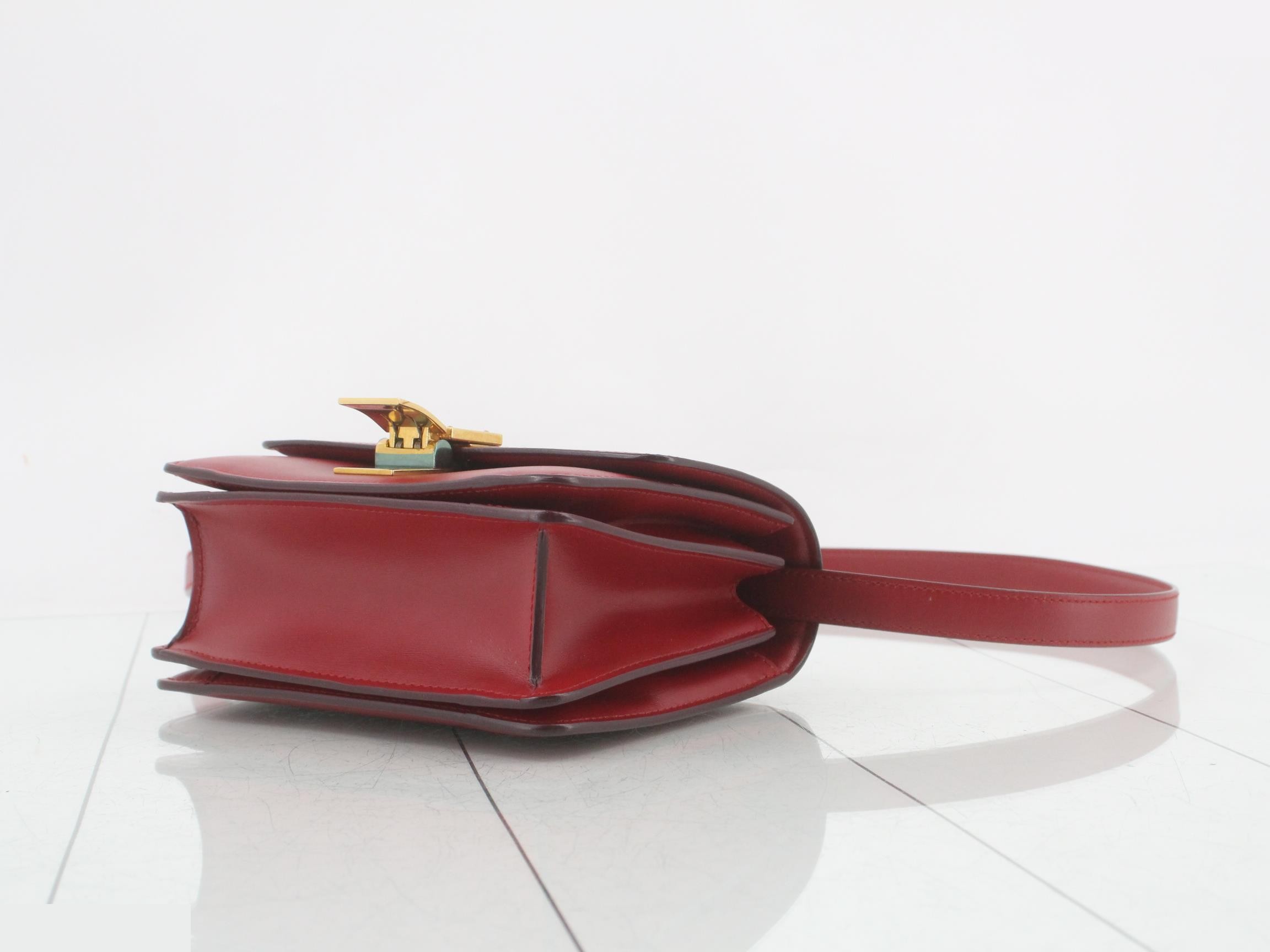 Classic Box Small Leather Shoulder Bag — view 6