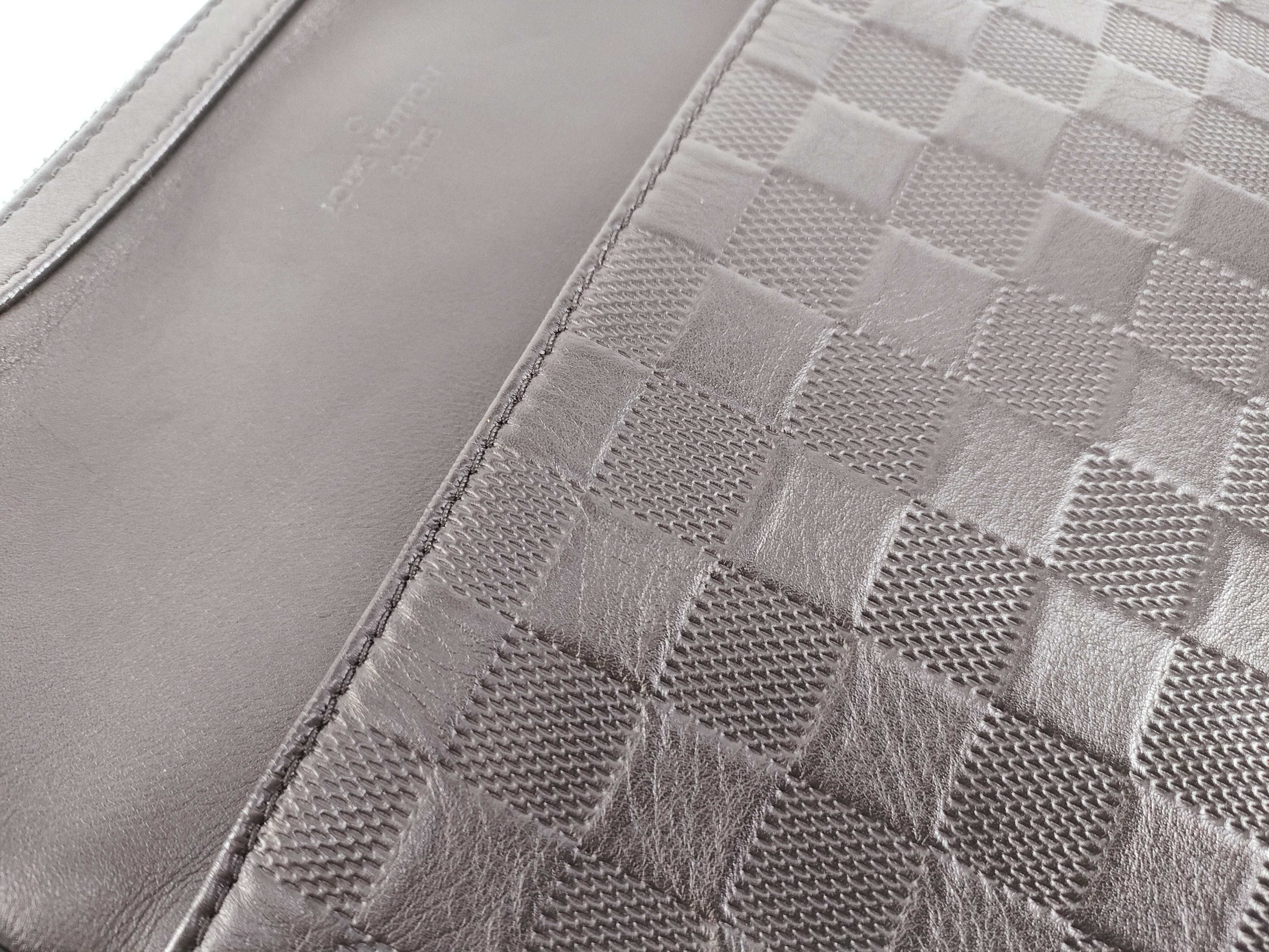 Damier Graphite Pochette District Damier Infini Shoulder Bag — view 14