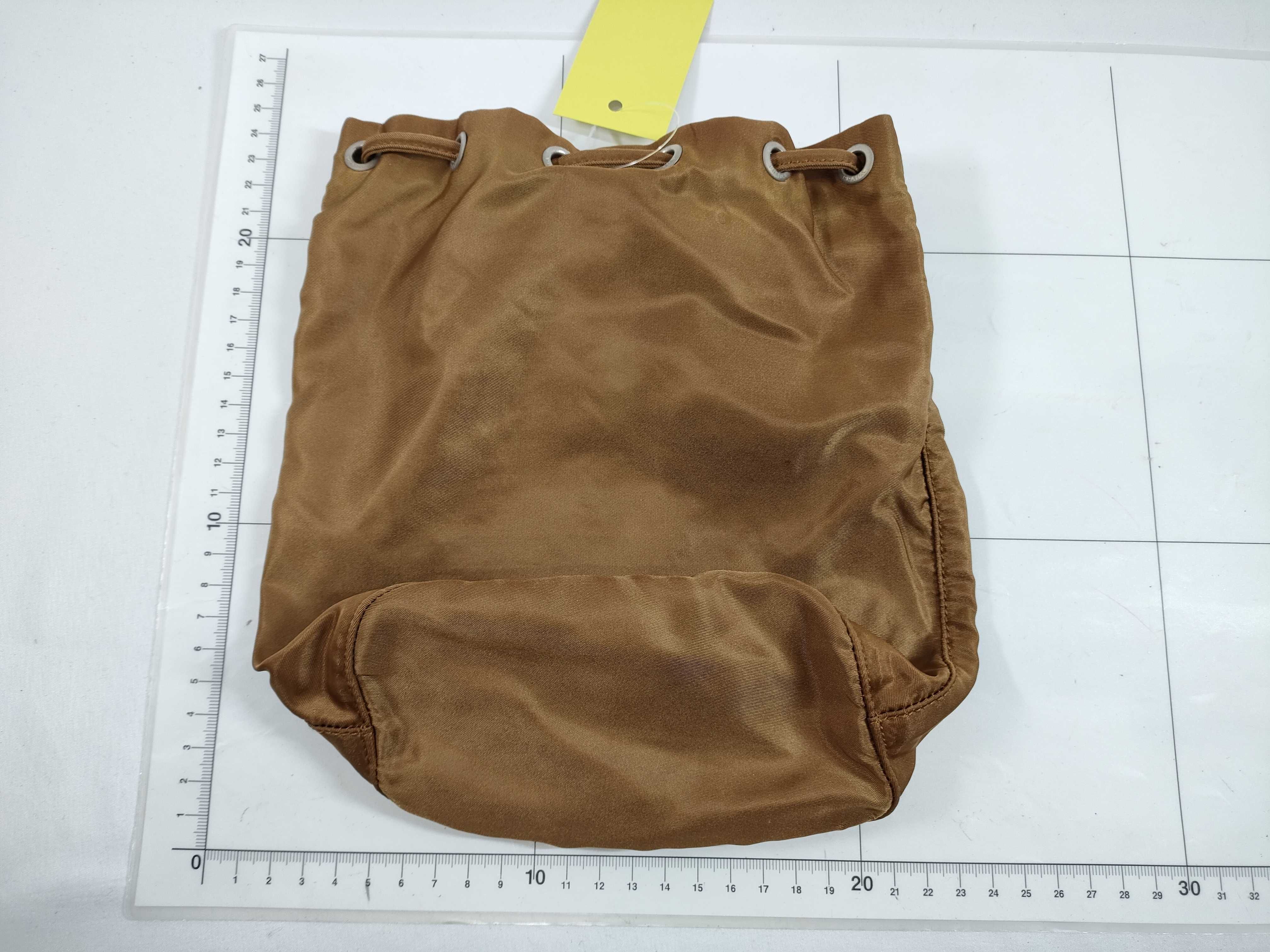 Nylon Drawstring Pouch with Triangle Logo and Other Accessories — view 2