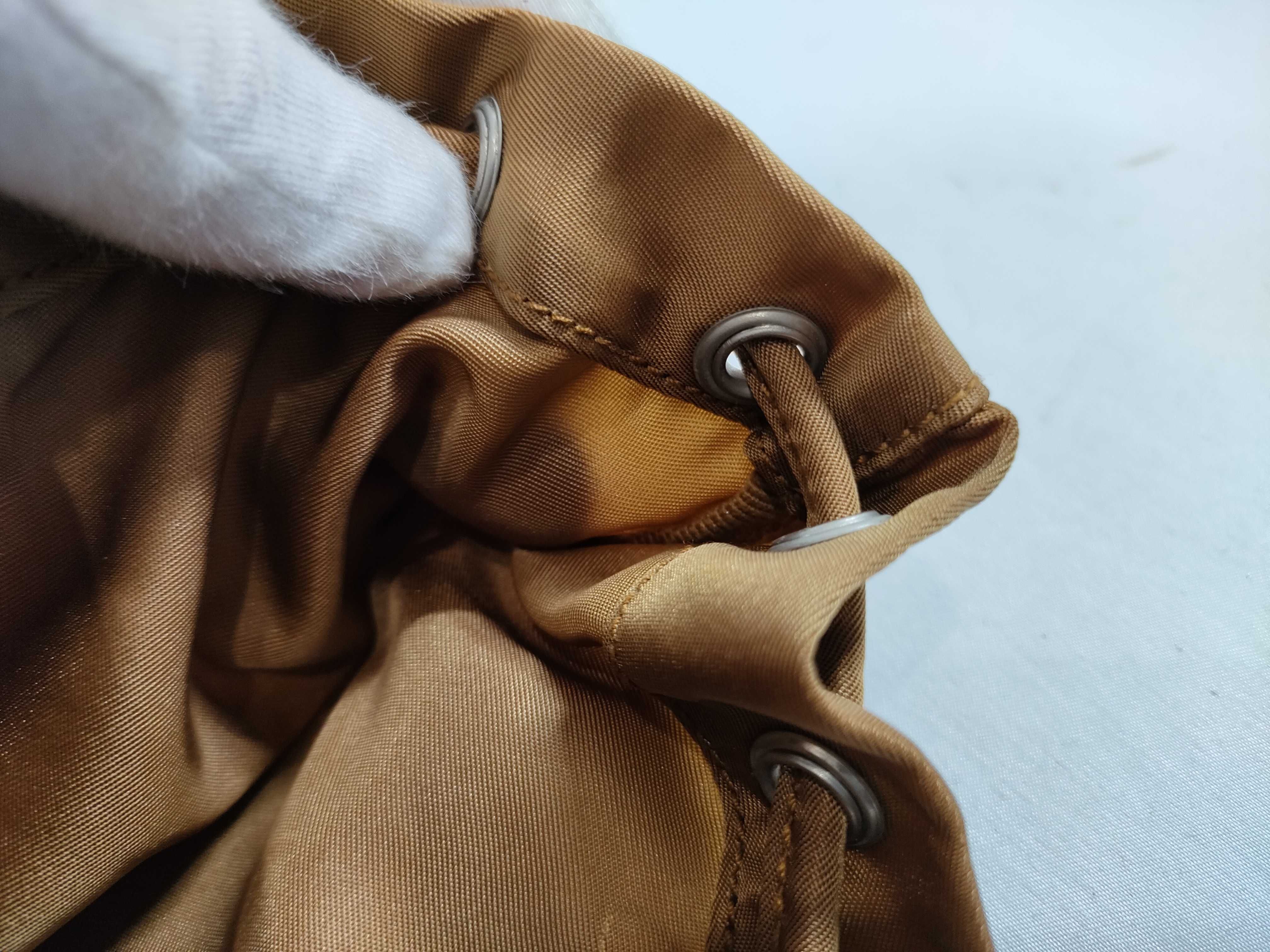 Nylon Drawstring Pouch with Triangle Logo and Other Accessories — view 5