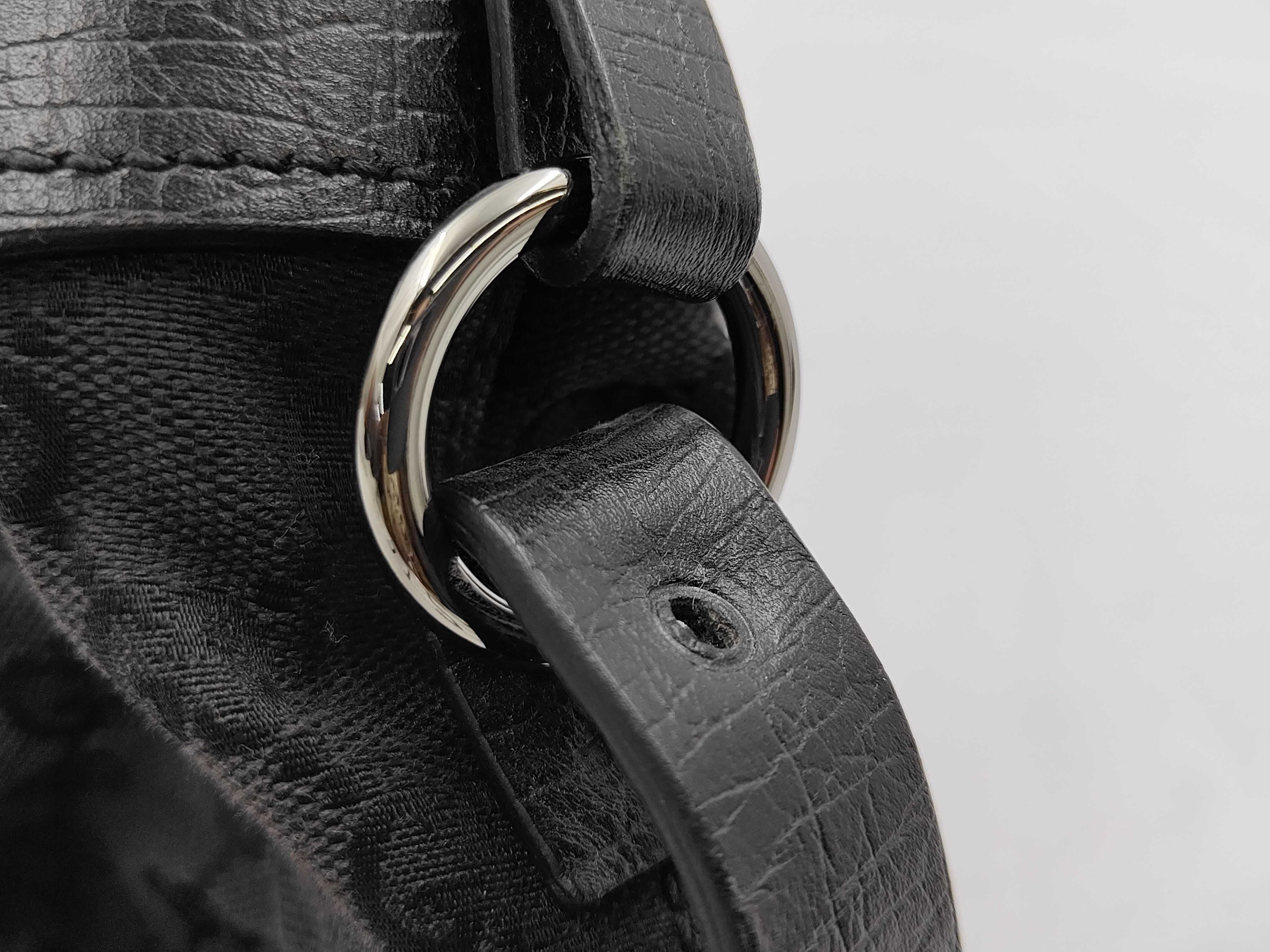 GG Canvas Leather Tote Bag — view 12
