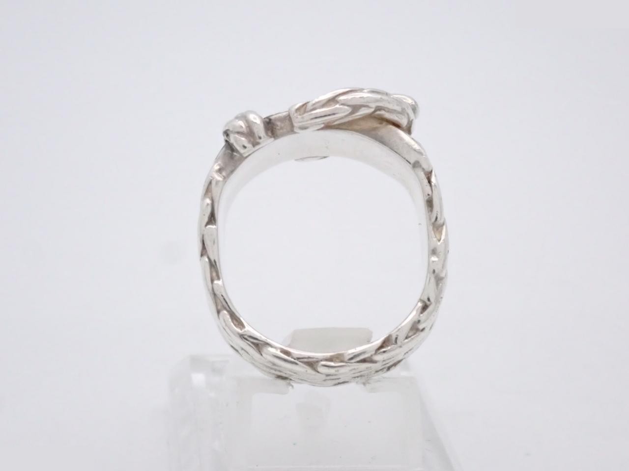 Diane ring, size 56, 925 sterling silver, 13.4g — view 3