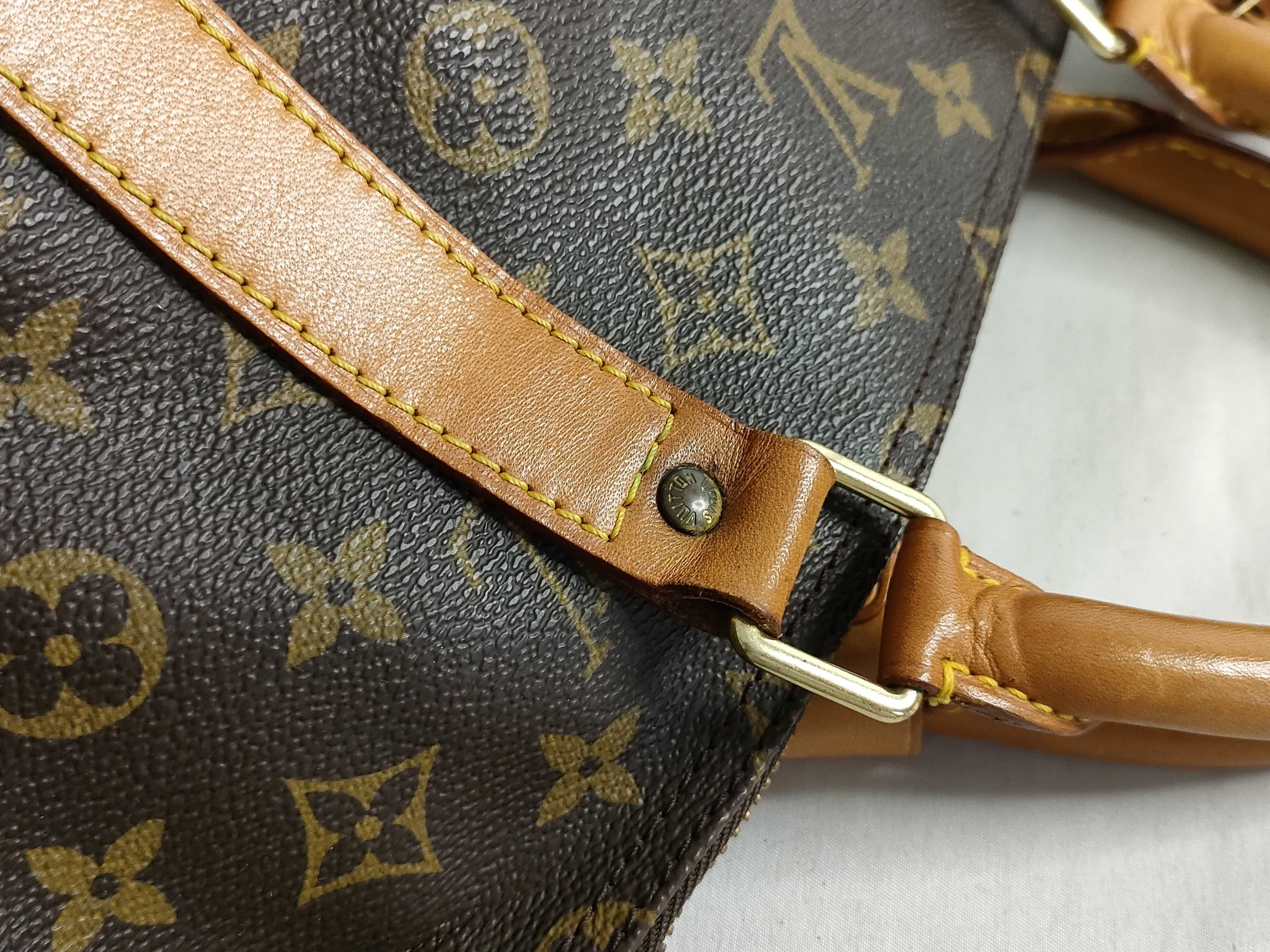 Monogram Keepall Bandoulière 55 M41414 Brown SD1907 Boston Bag — view 5
