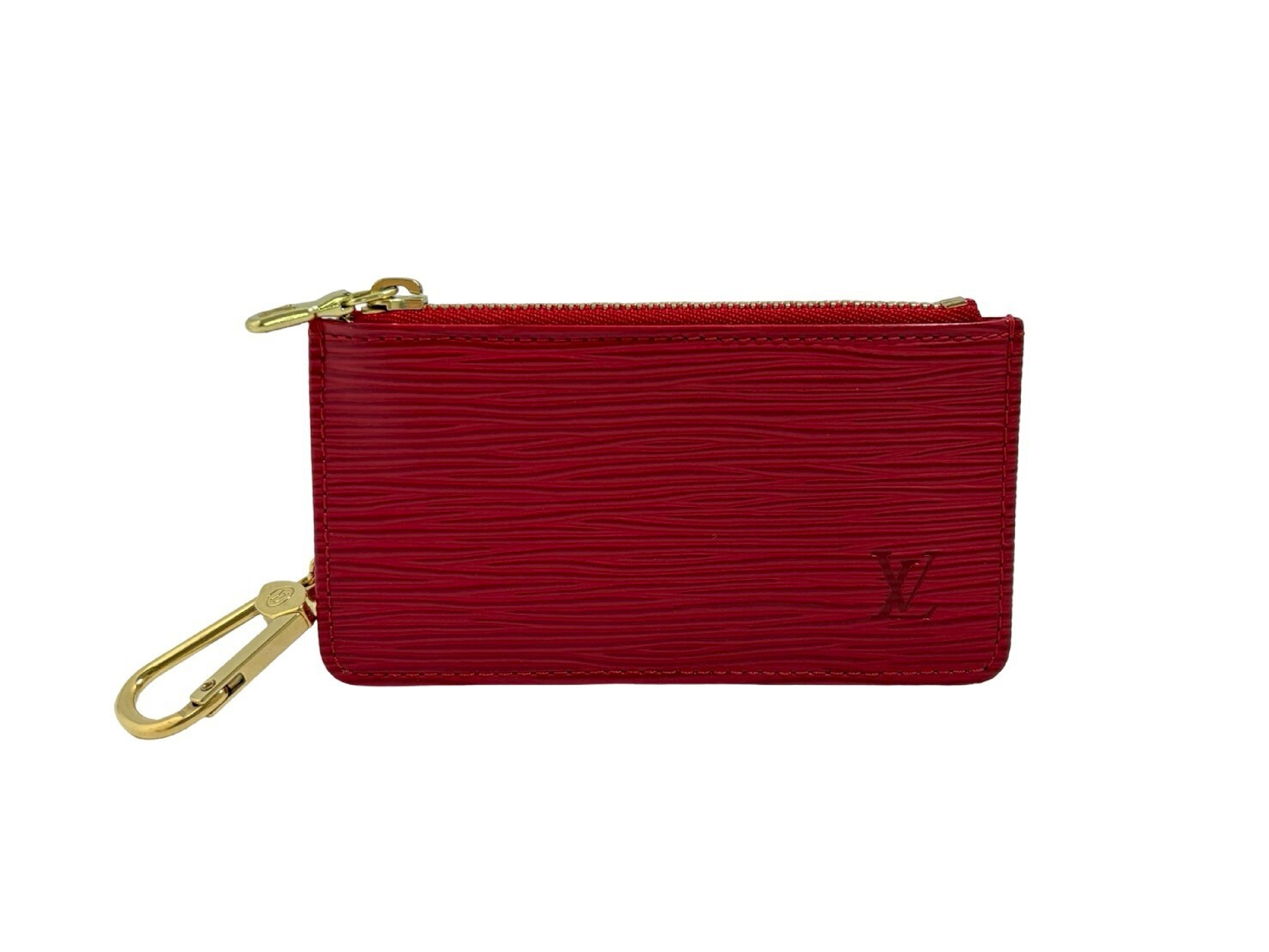Epi Pochette Cle Key Case/Key Chain