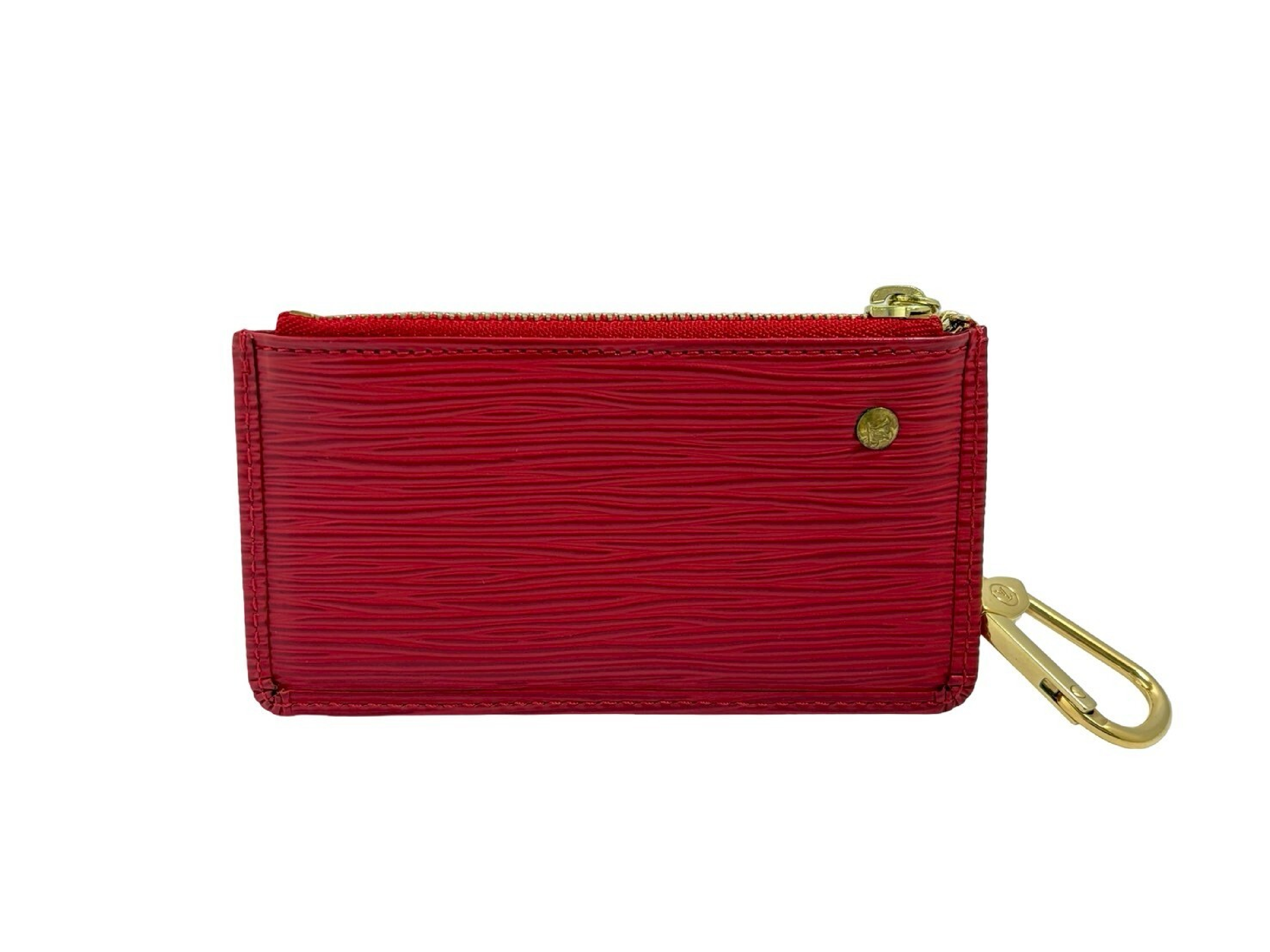 Epi Pochette Cle Key Case/Key Chain — view 2