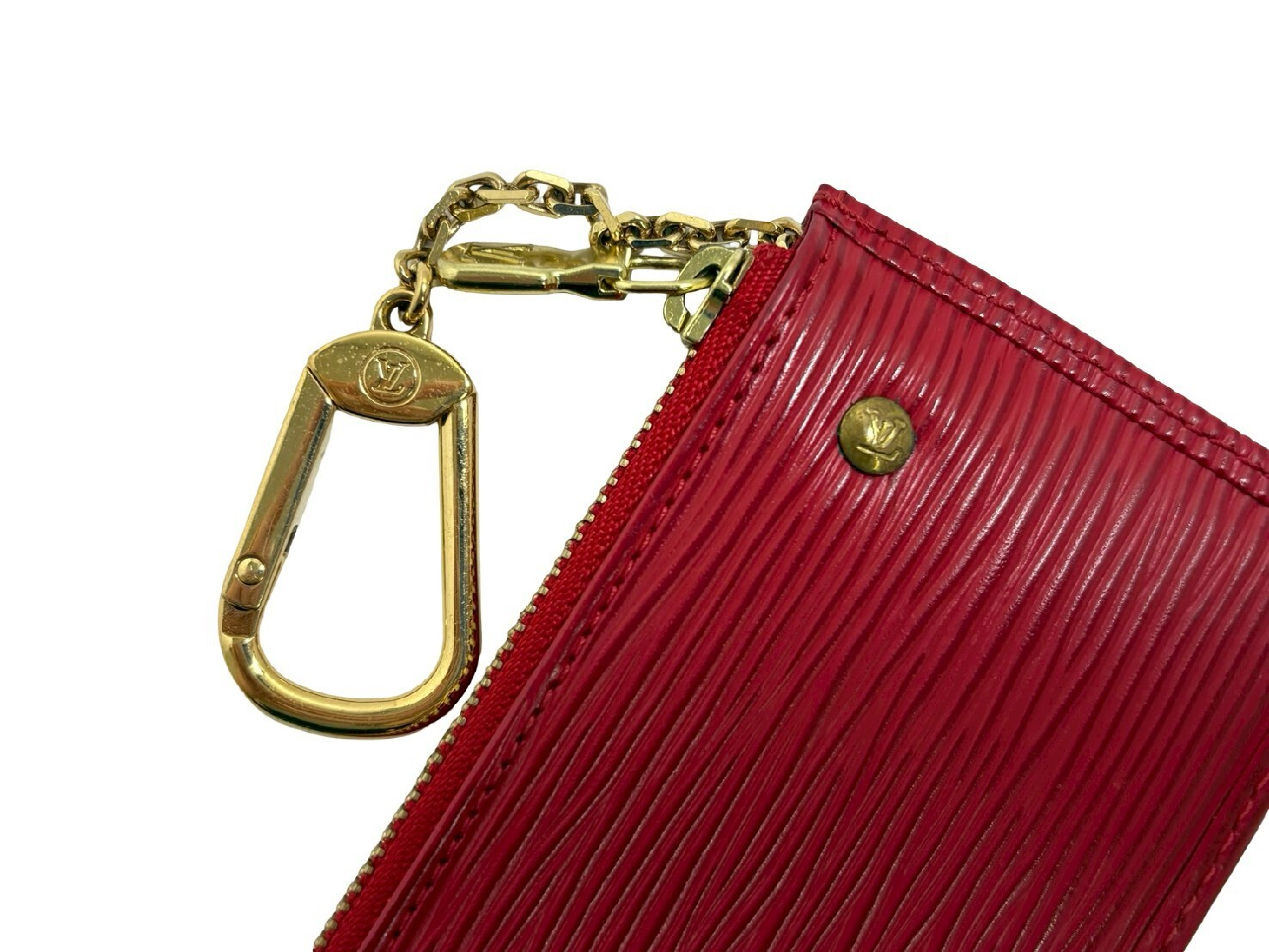 Epi Pochette Cle Key Case/Key Chain — view 3