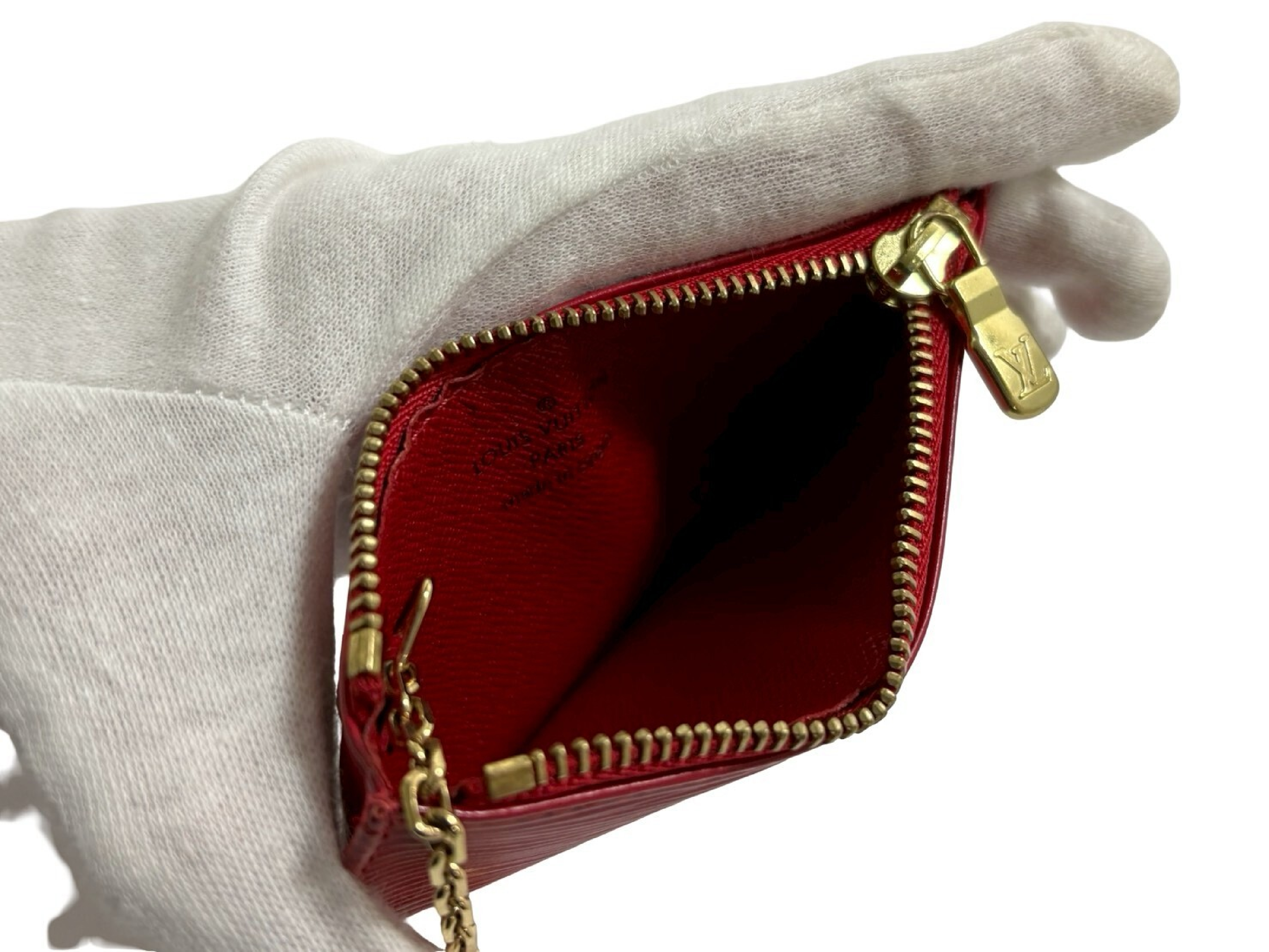 Epi Pochette Cle Key Case/Key Chain — view 5