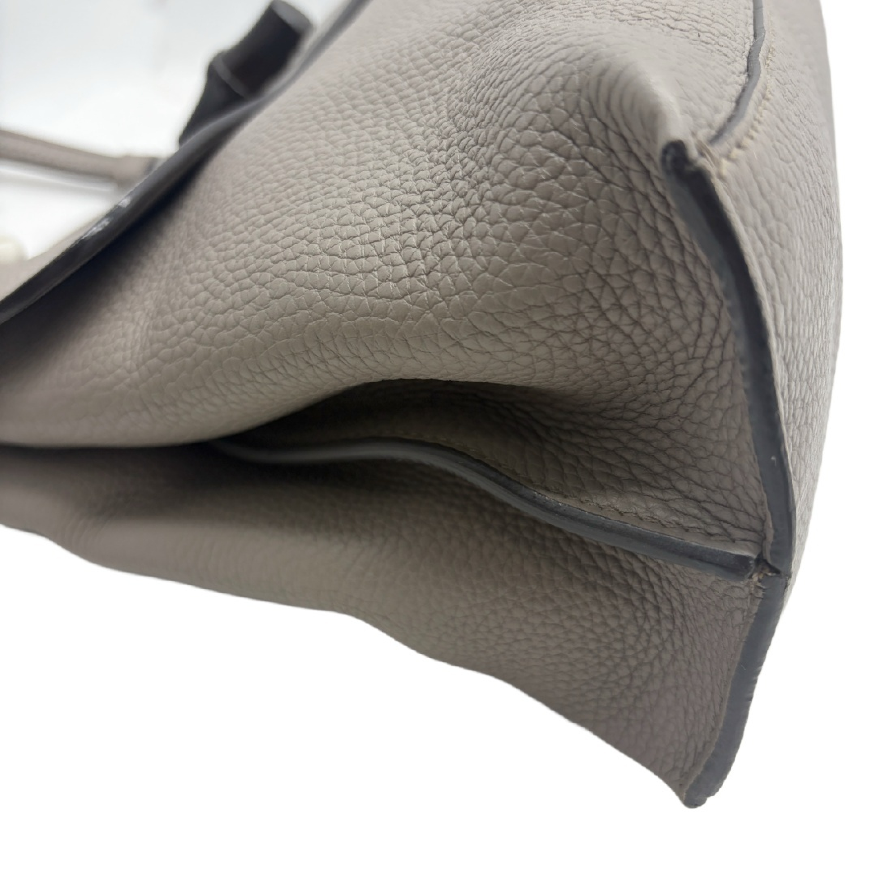 Bamboo Daily 2-Way Handbag/Shoulder Bag, Leather, Greige Shoulder Bag — view 4