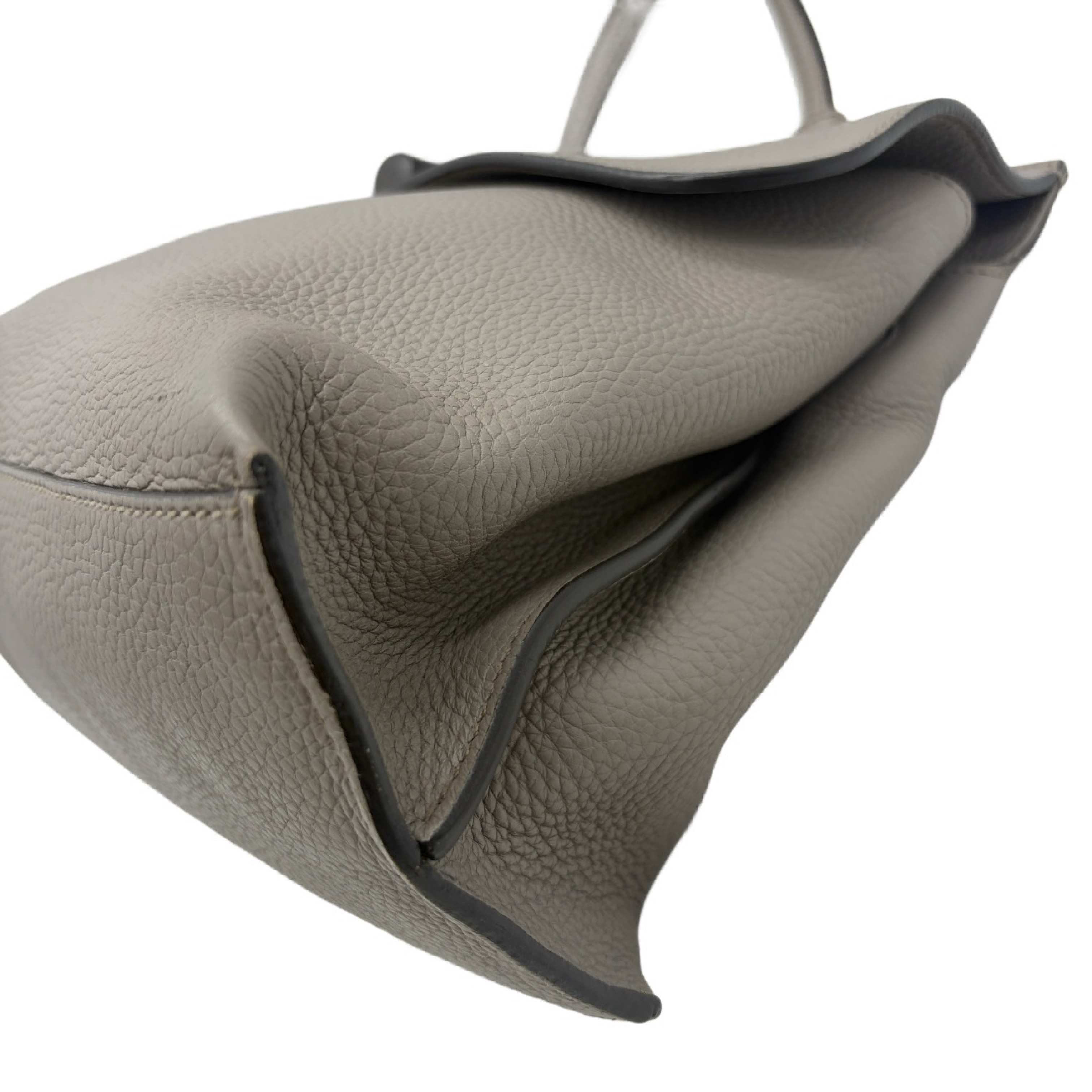 Bamboo Daily 2-Way Handbag/Shoulder Bag, Leather, Greige Shoulder Bag — view 7