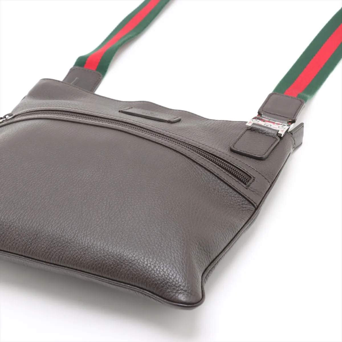 leather shoulder bag brown 336670 — view 3