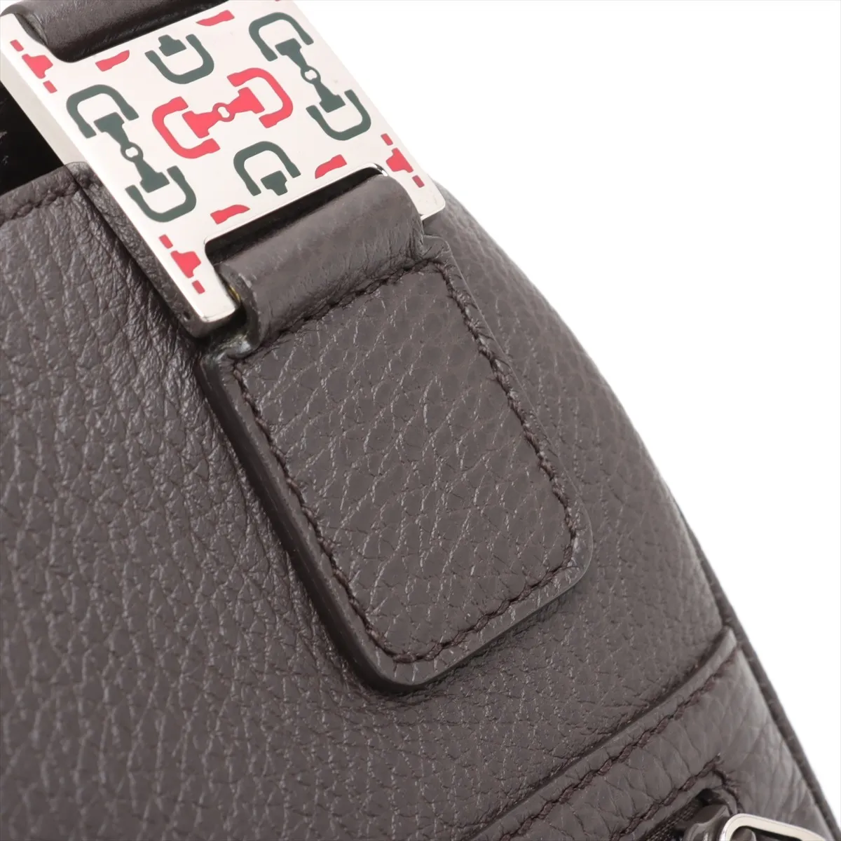 leather shoulder bag brown 336670 — view 10