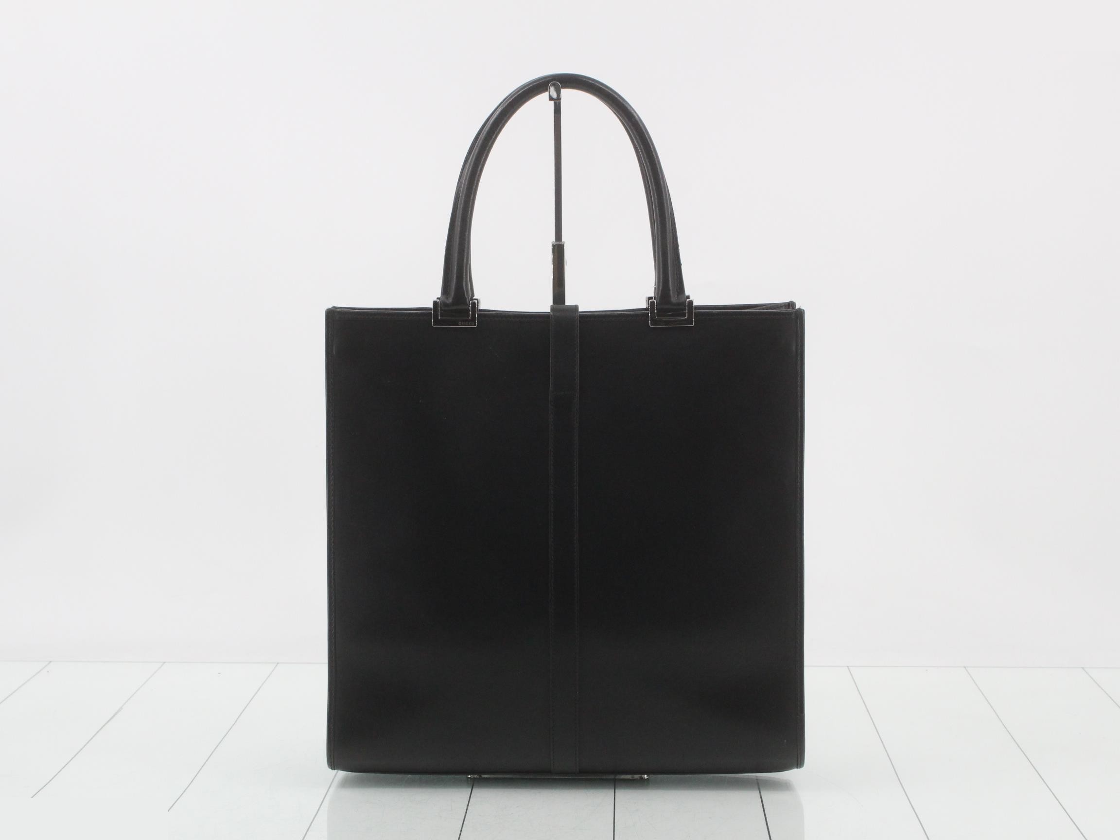 Jackie Leather Tote Bag — view 2