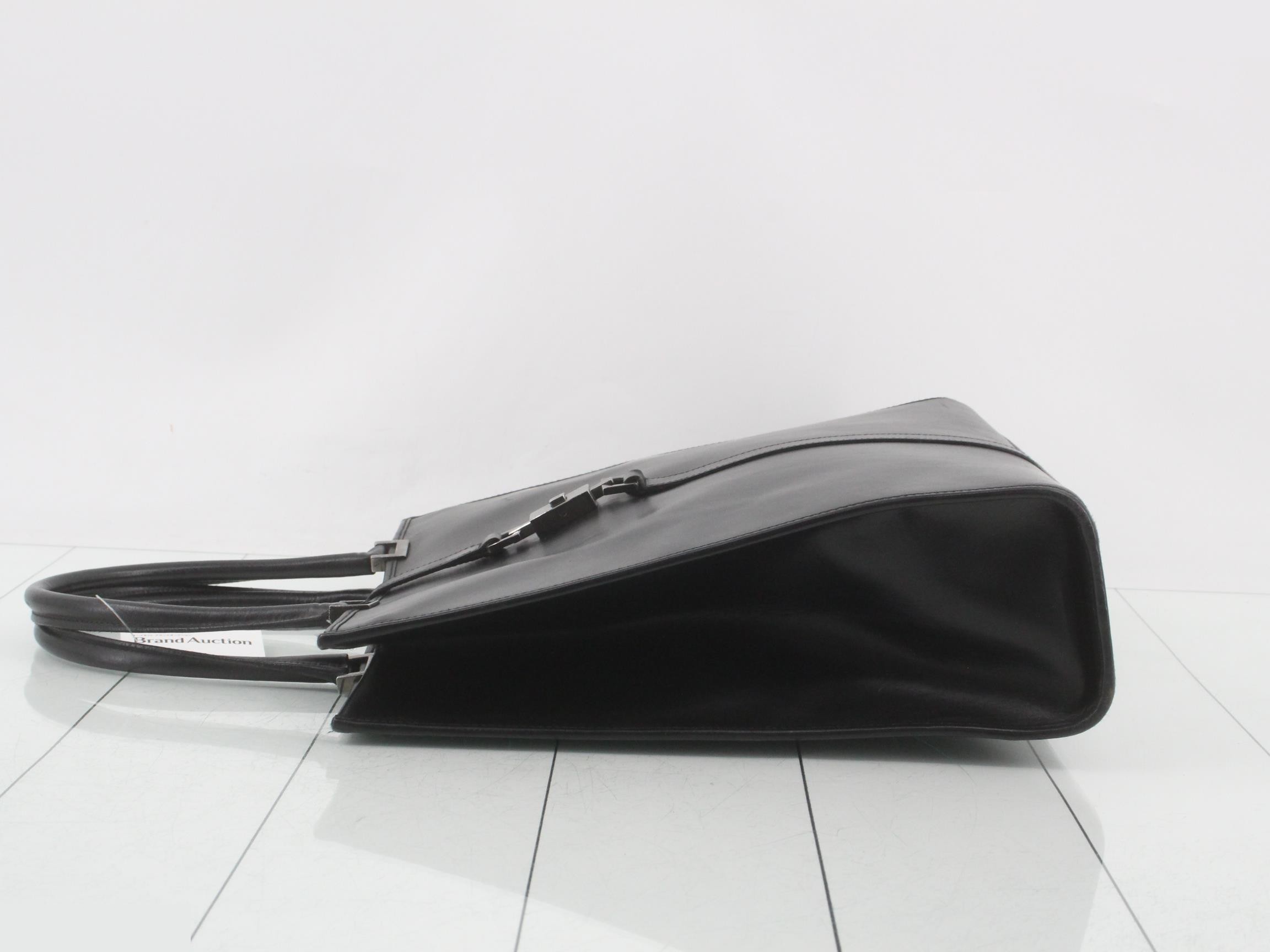 Jackie Leather Tote Bag — view 4