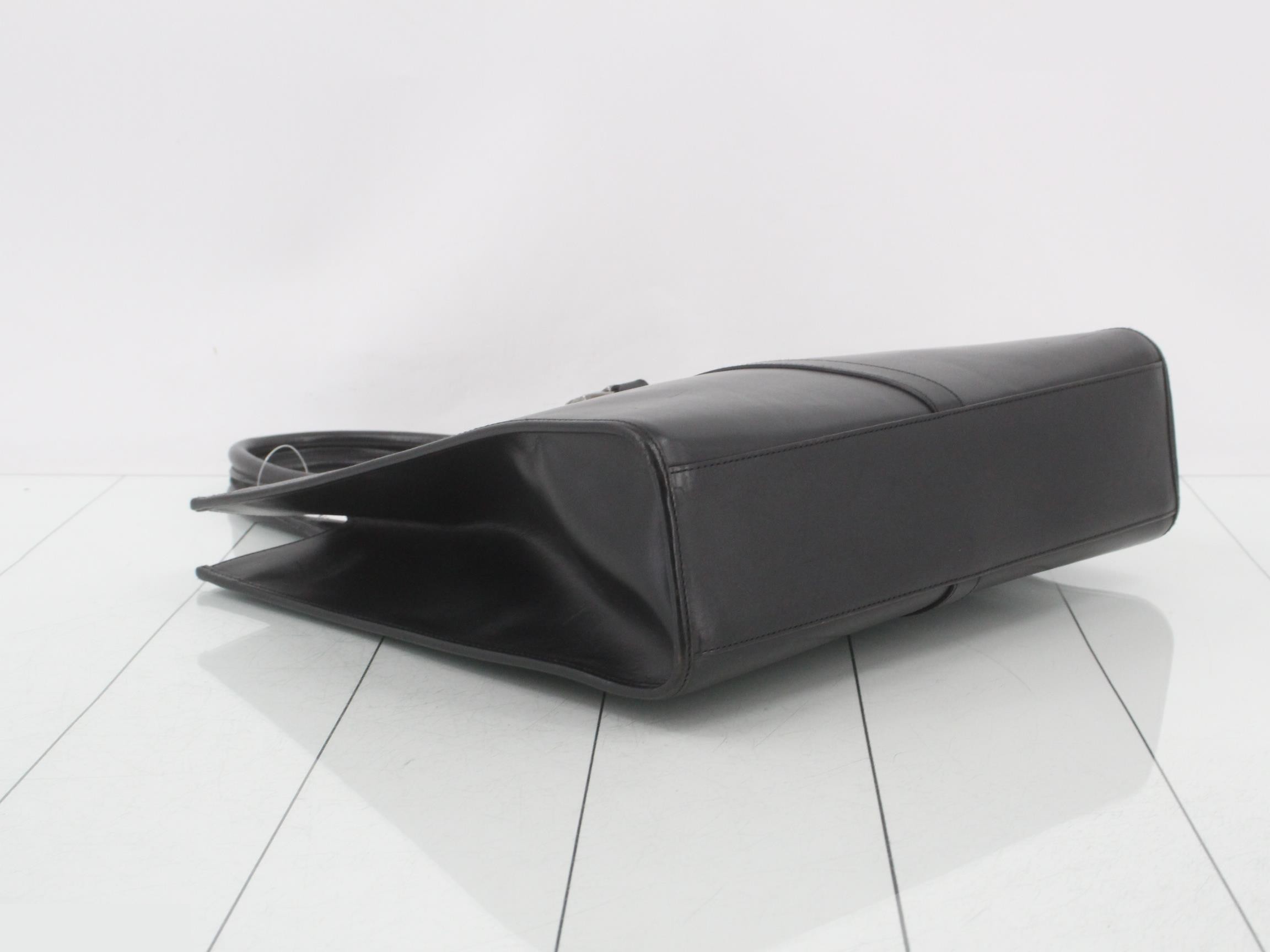 Jackie Leather Tote Bag — view 5