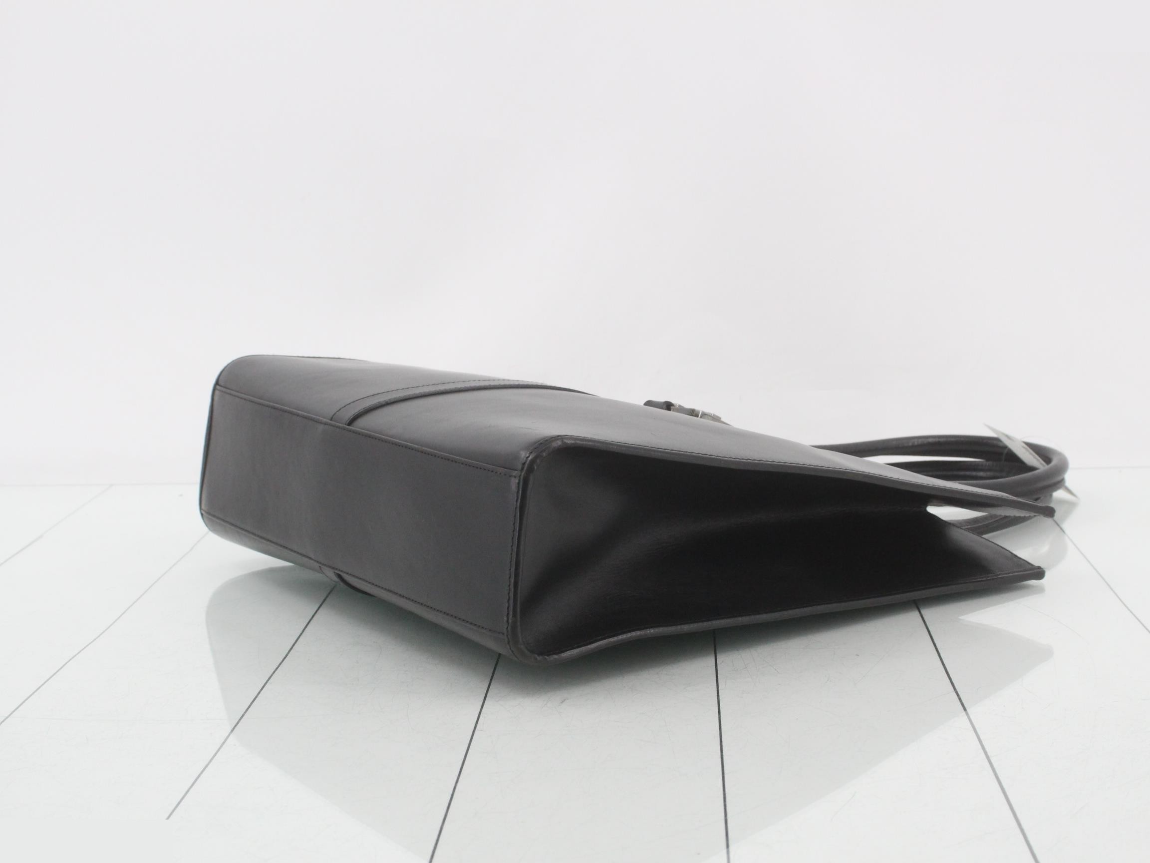 Jackie Leather Tote Bag — view 6
