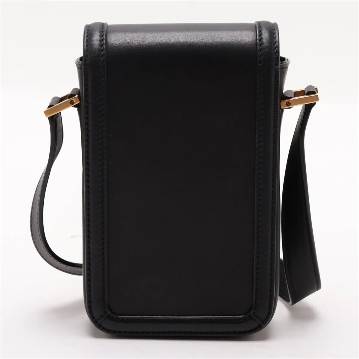 Solferino Mini Leather Shoulder Bag, Black, 753963 — view 2