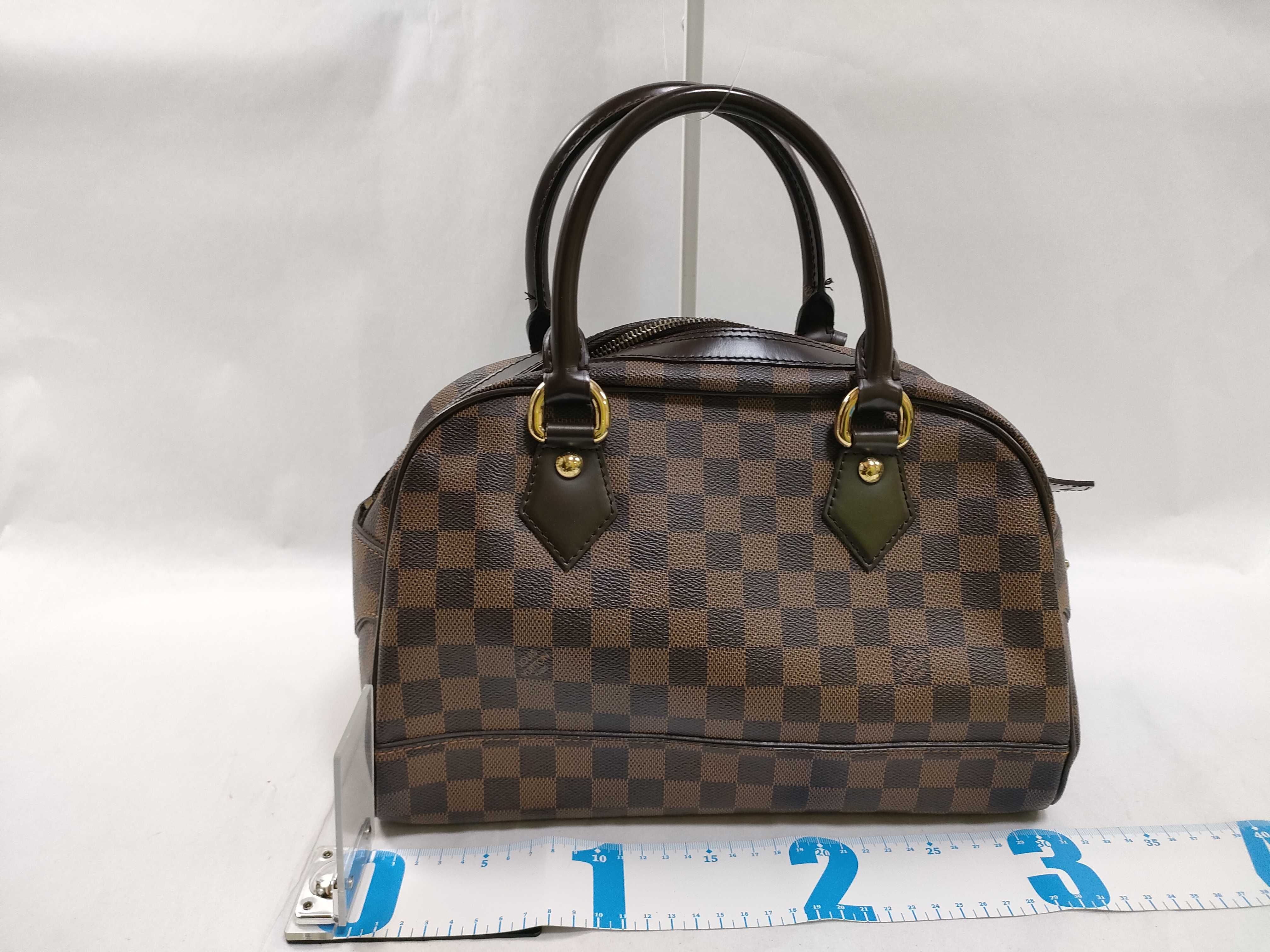 Damier Duomo N60008 (Serial number unclear) Brown Handbag — view 2