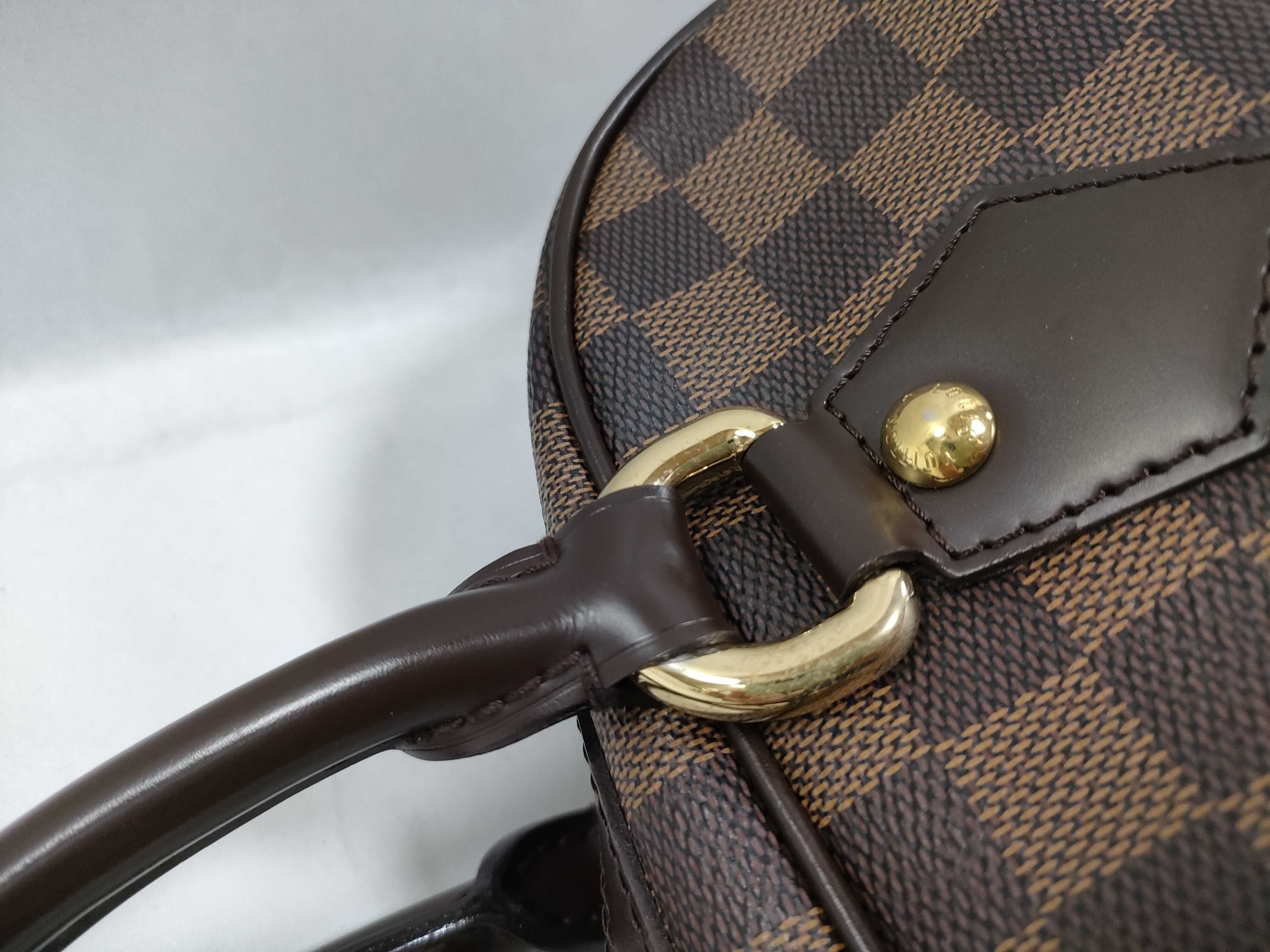 Damier Duomo N60008 (Serial number unclear) Brown Handbag — view 5