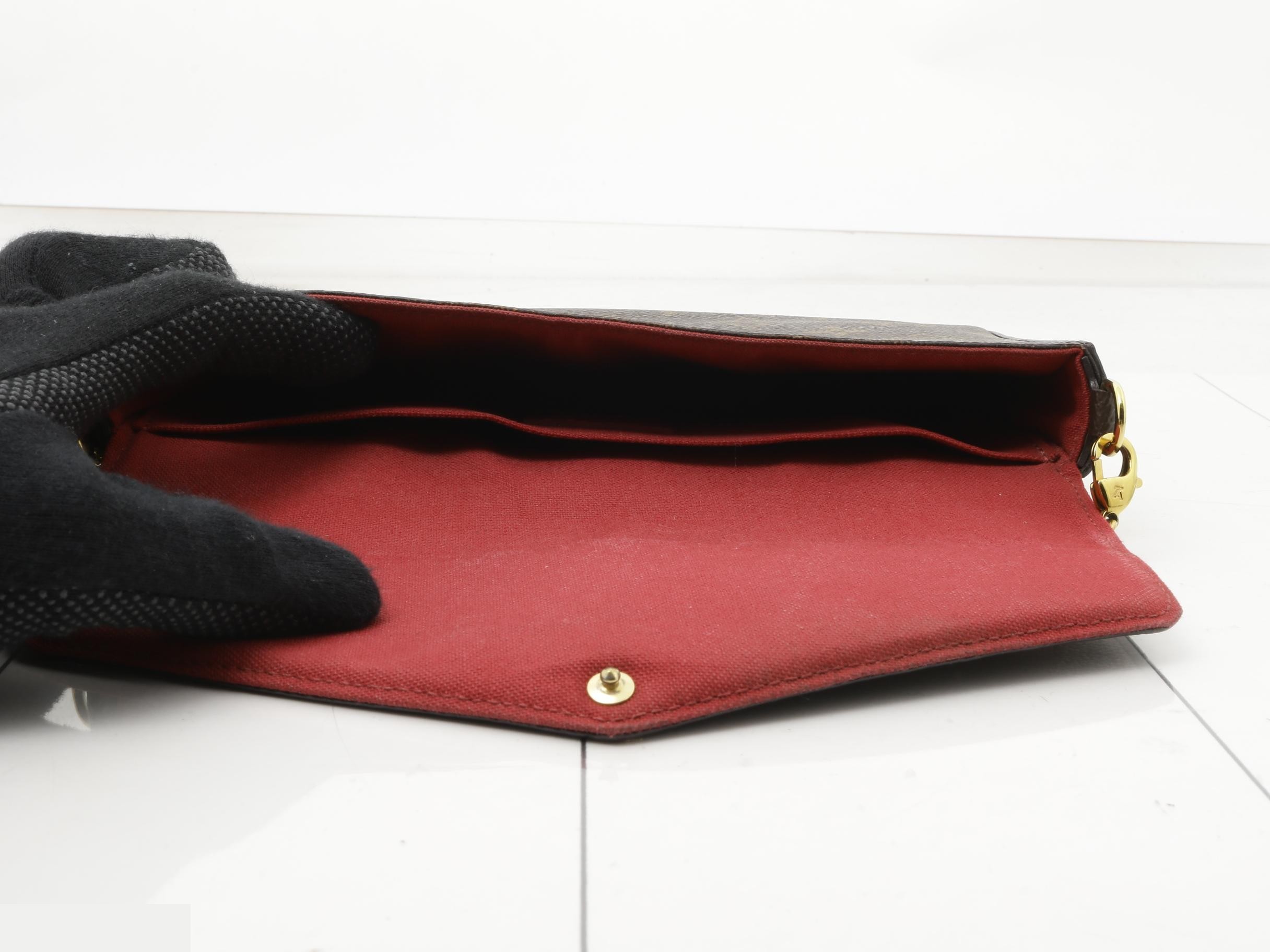 Monogram Pochette Felicie Shoulder Bag with Case — view 4