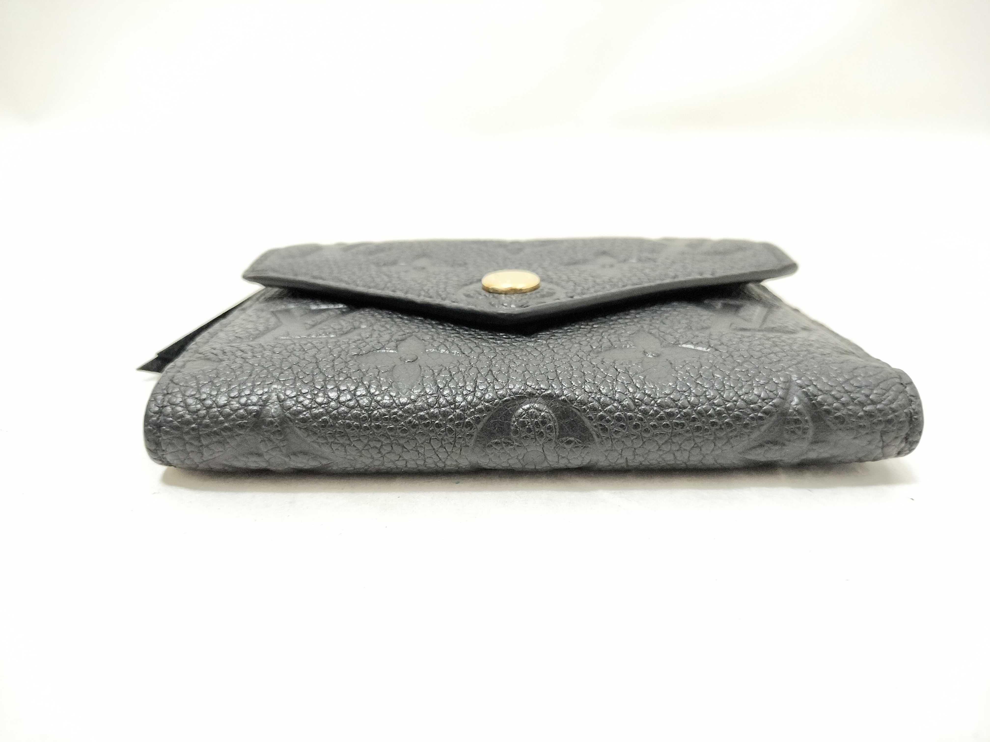 Monogram Empreinte Portefeuille Victorine M64060 Noir Compact Wallet — view 3