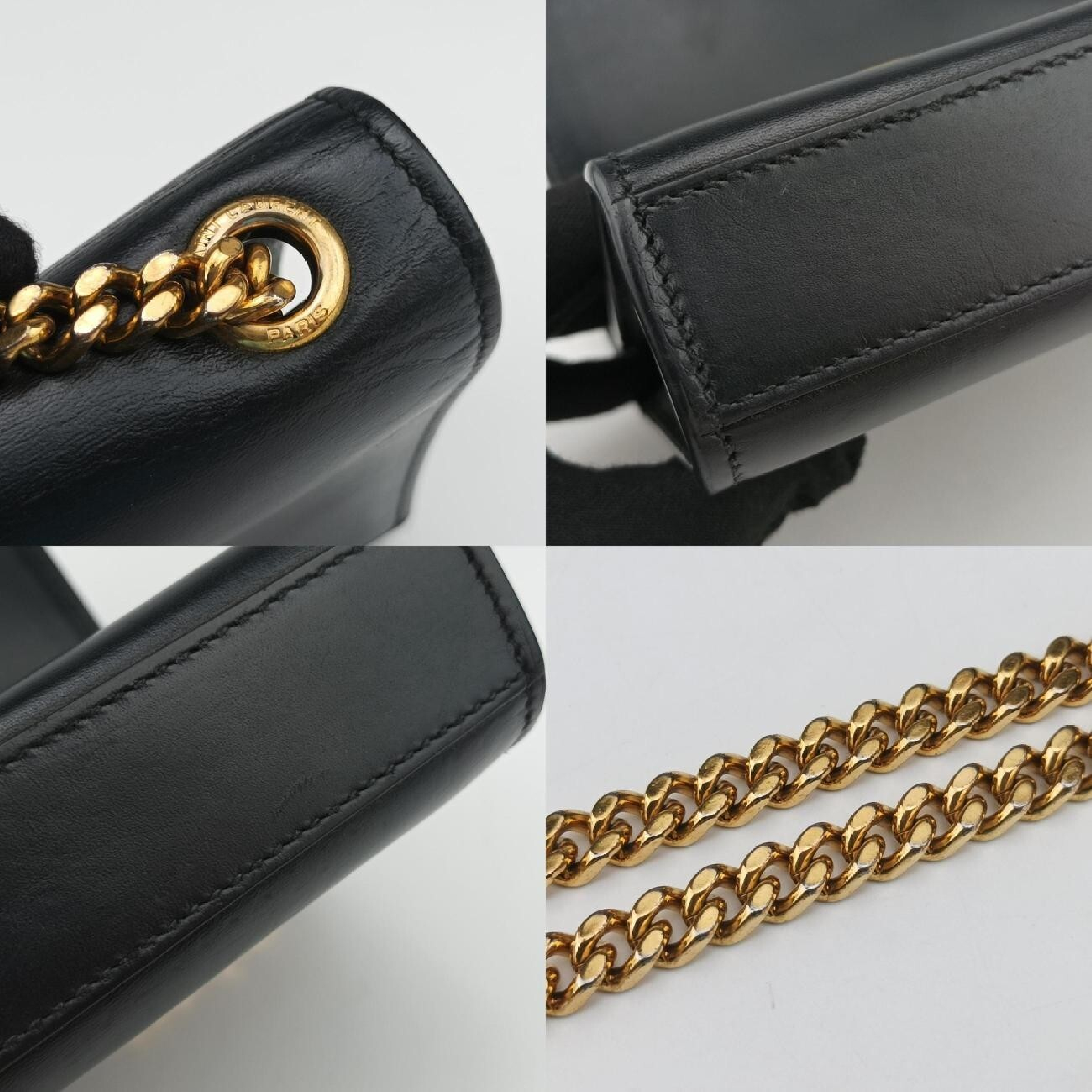 Kate Black Leather Shoulder Bag 474366 GAB.474366.0138 — view 11