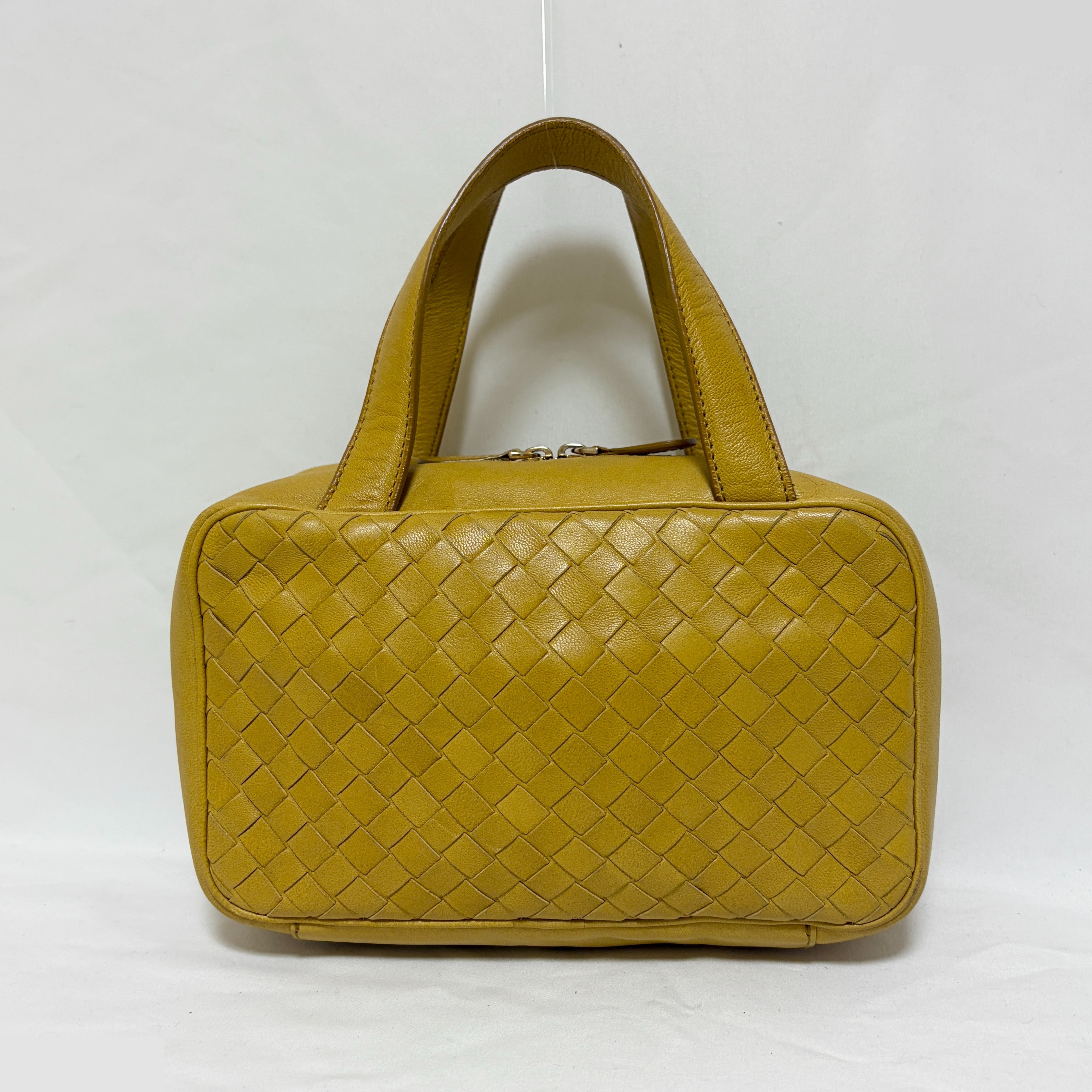 Intrecciato Leather Handbag — view 2