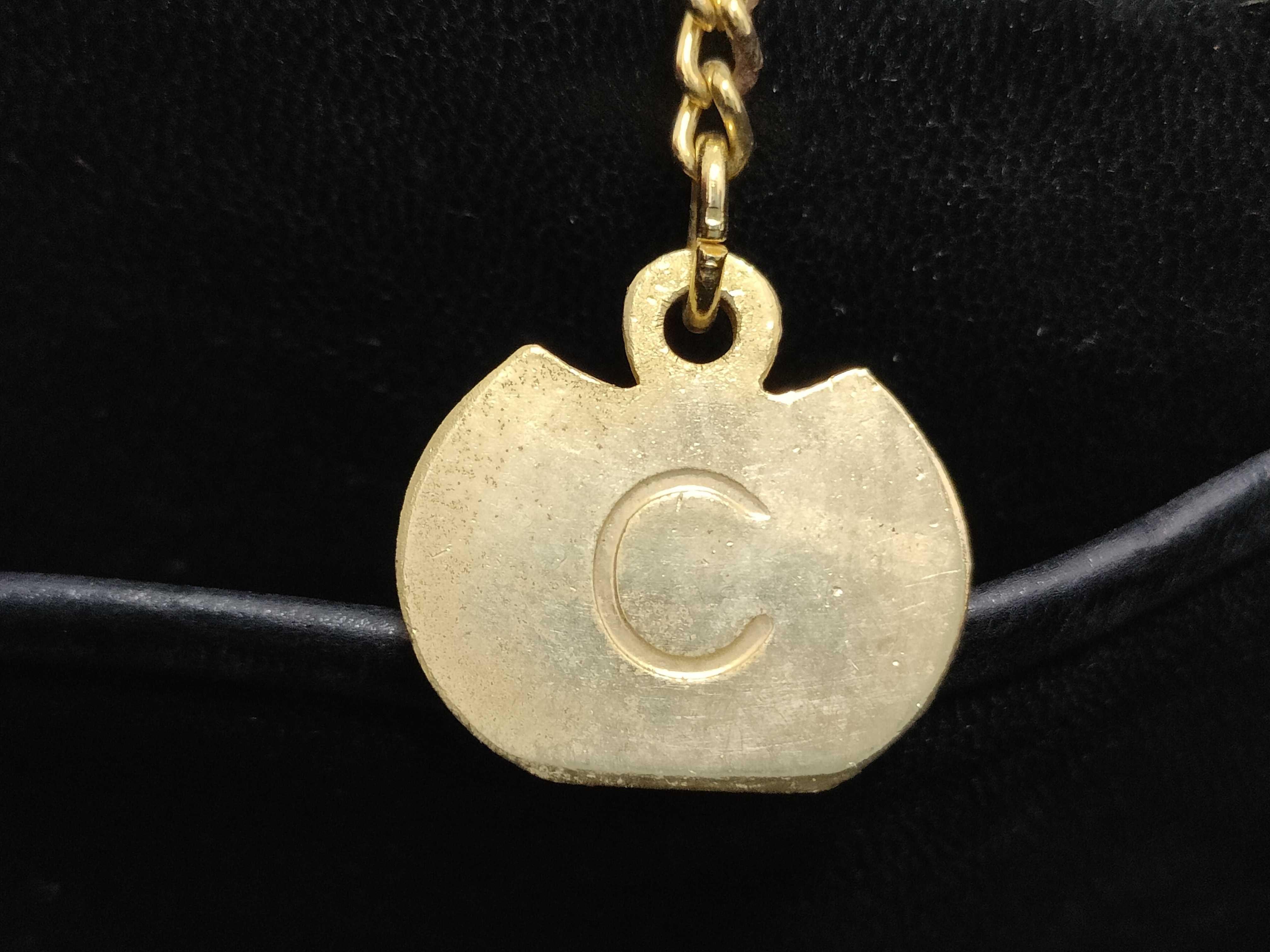 (Celine) Black Shoulder Bag with Carriage Hardware, Vintage, Old Stamp, Comes with Dust Bag — view 13