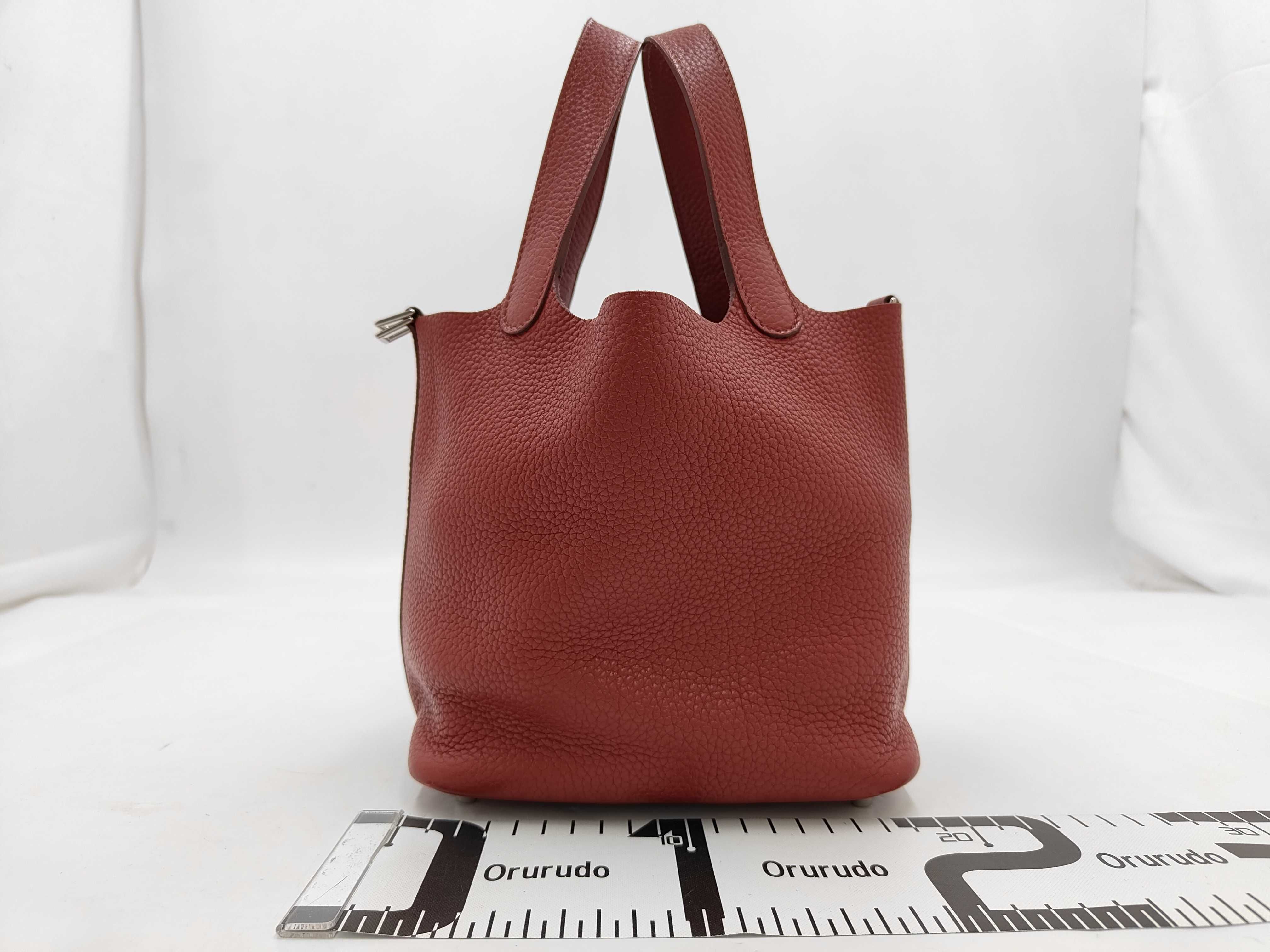 Picotin Rouge N stamp handbag — view 2