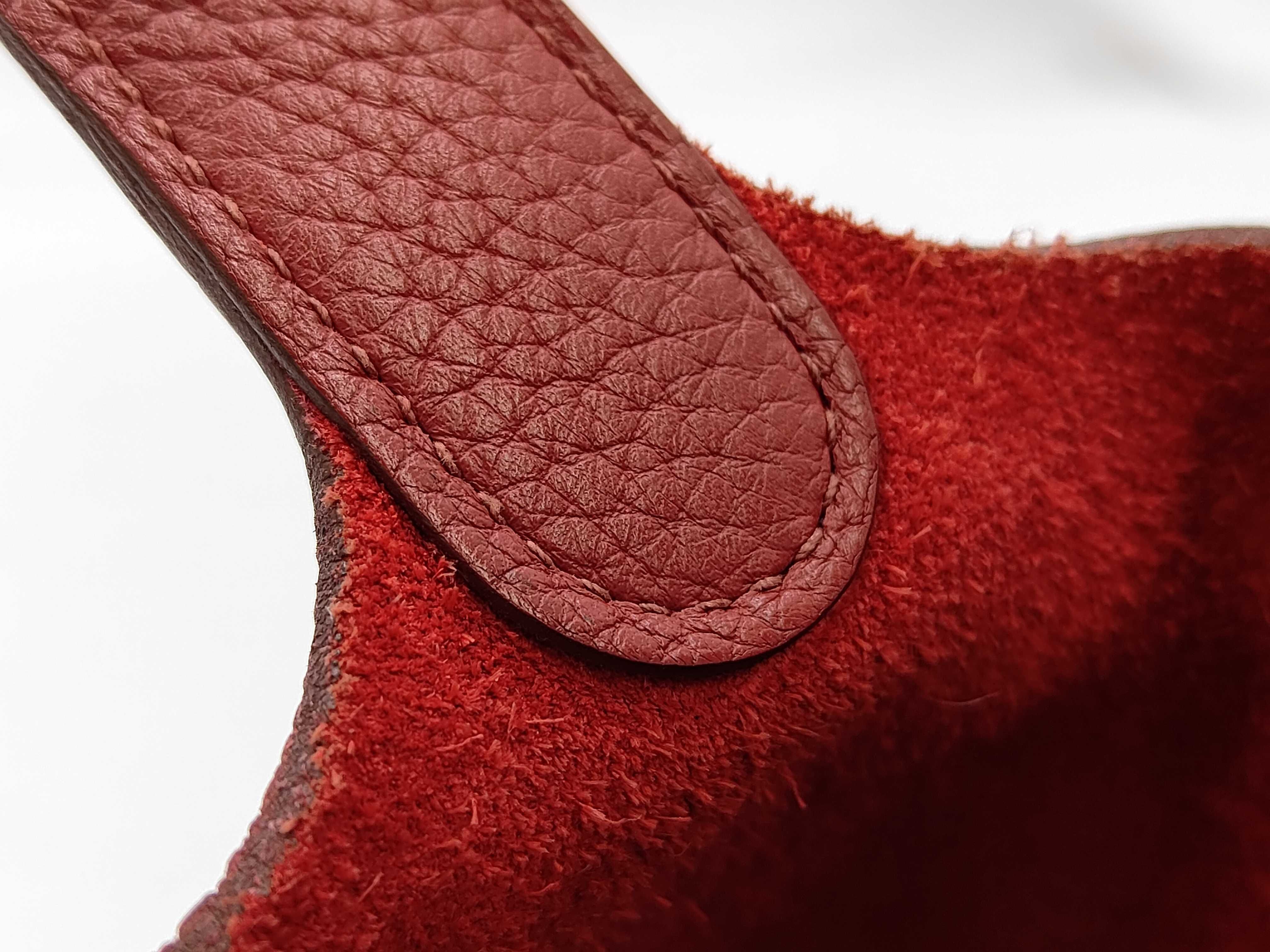 Picotin Rouge N stamp handbag — view 12