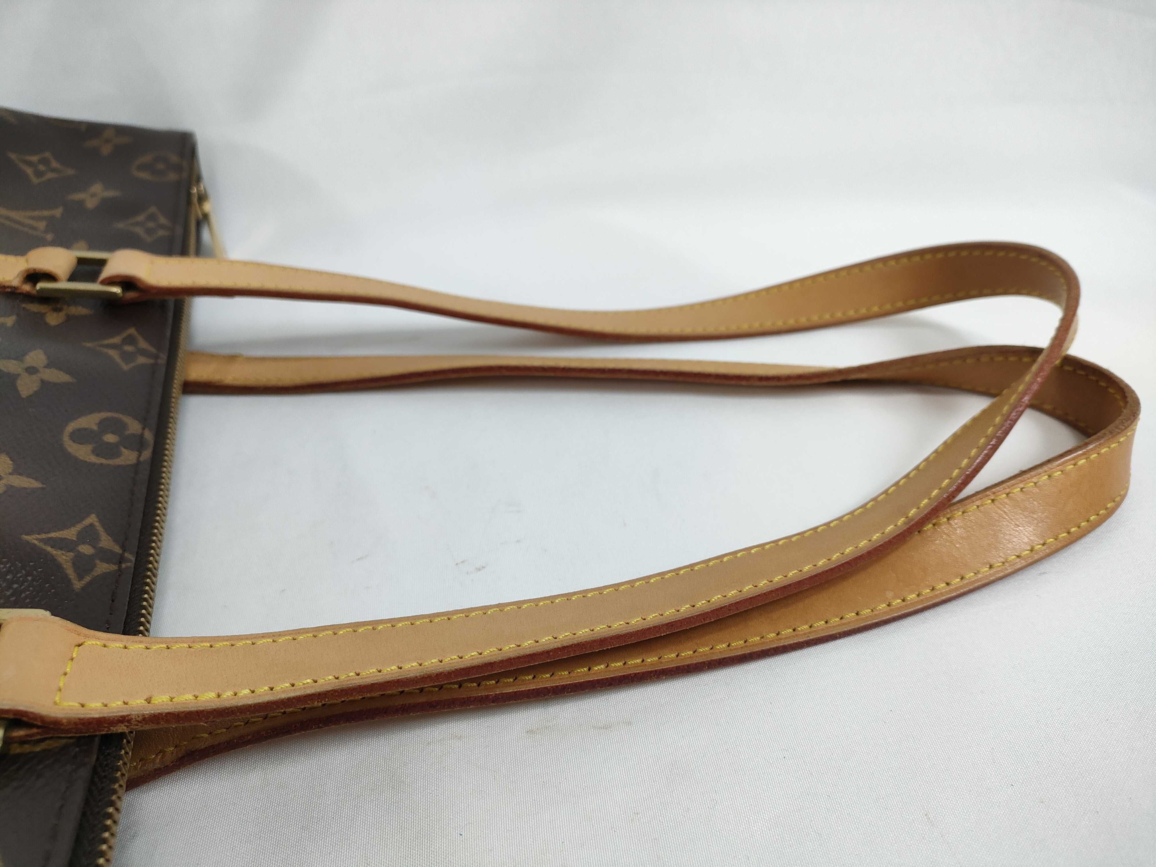 Monogram Vuitton Monogram Cabas Mezzo M51151 AR1023 Tote Bag with Corner Scuffs — view 3