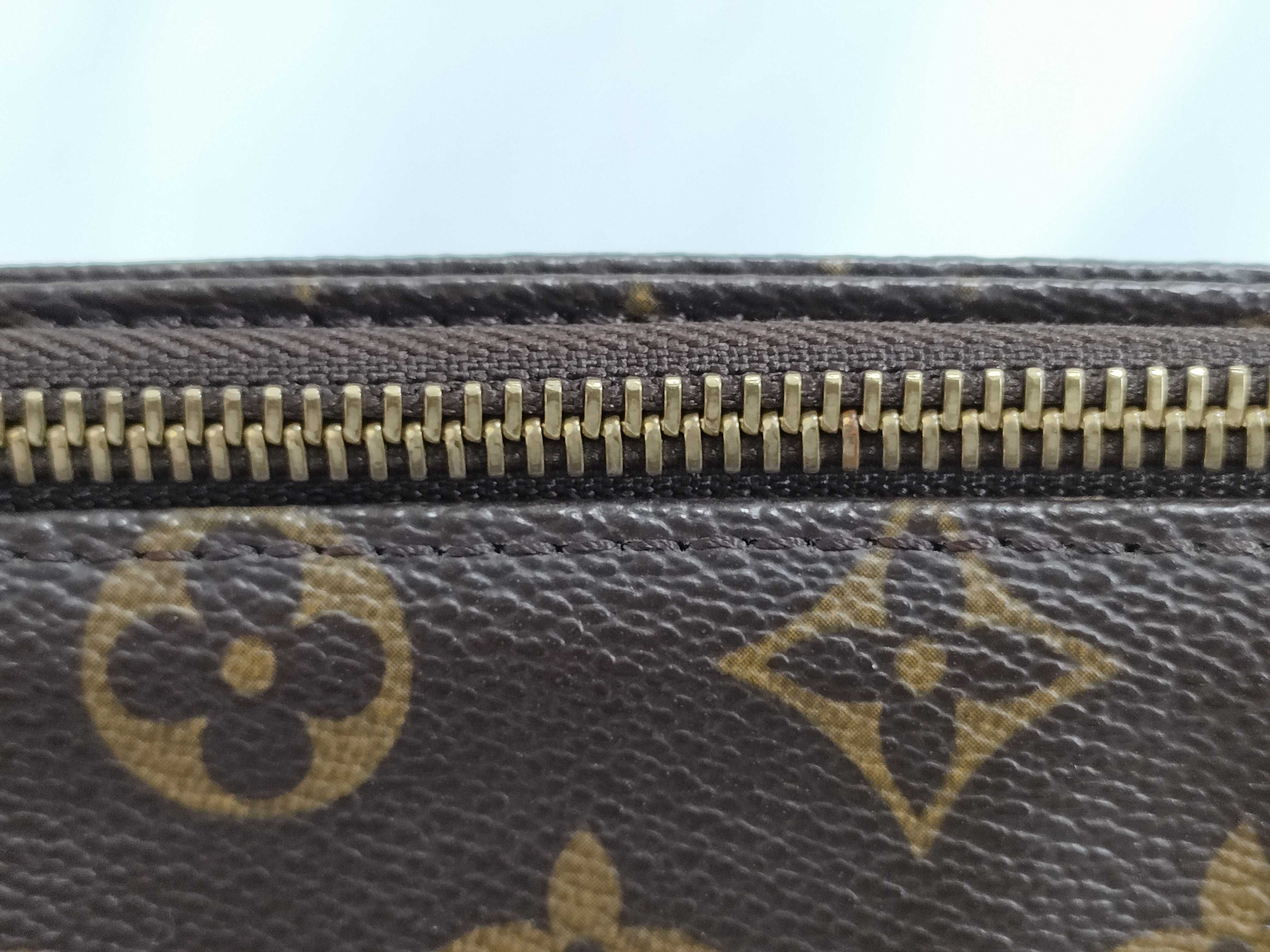 Monogram Vuitton Monogram Cabas Mezzo M51151 AR1023 Tote Bag with Corner Scuffs — view 6