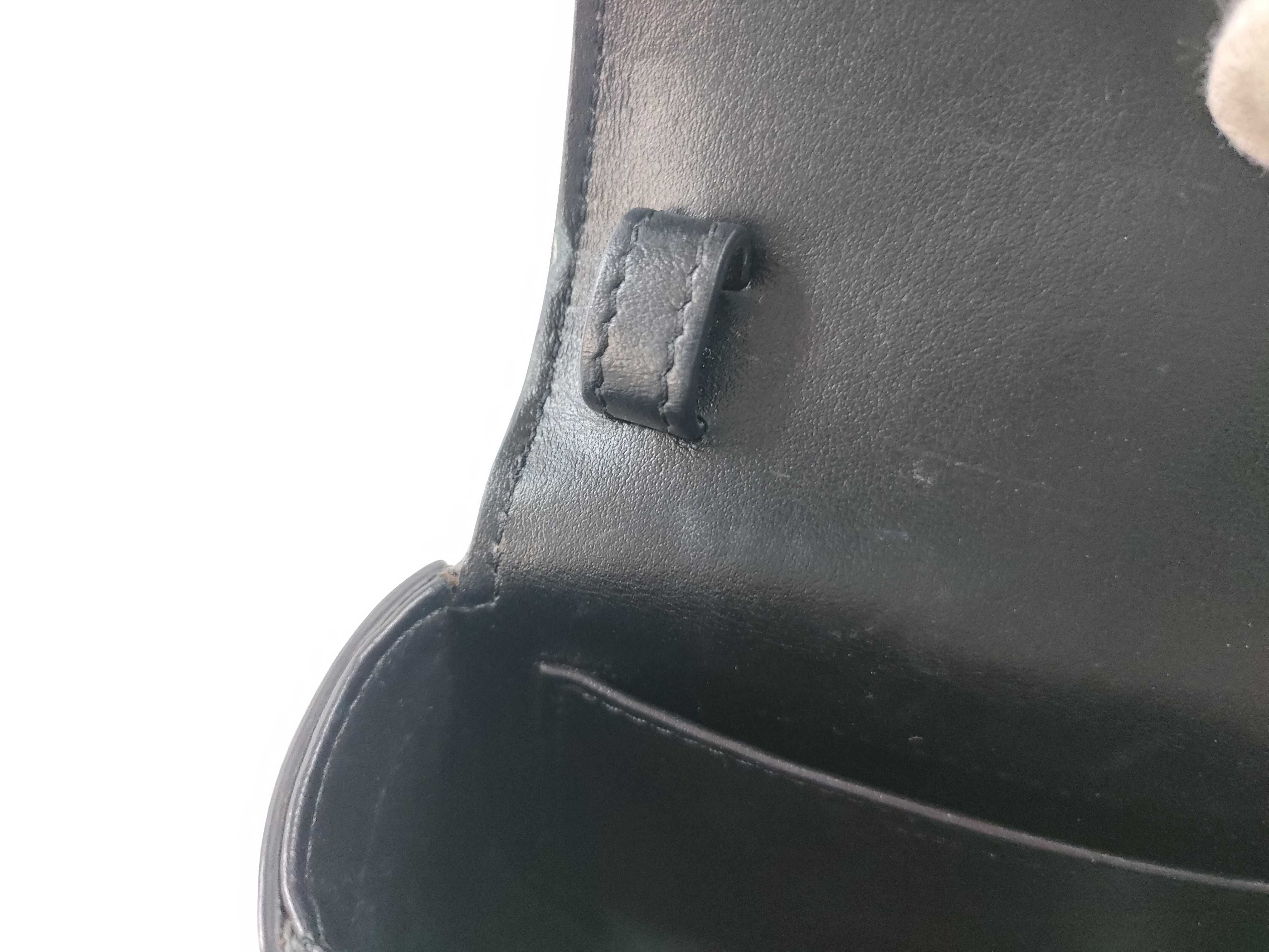 Mini Claude Shoulder Bag, Black Triomphe Shoulder Bag — view 8
