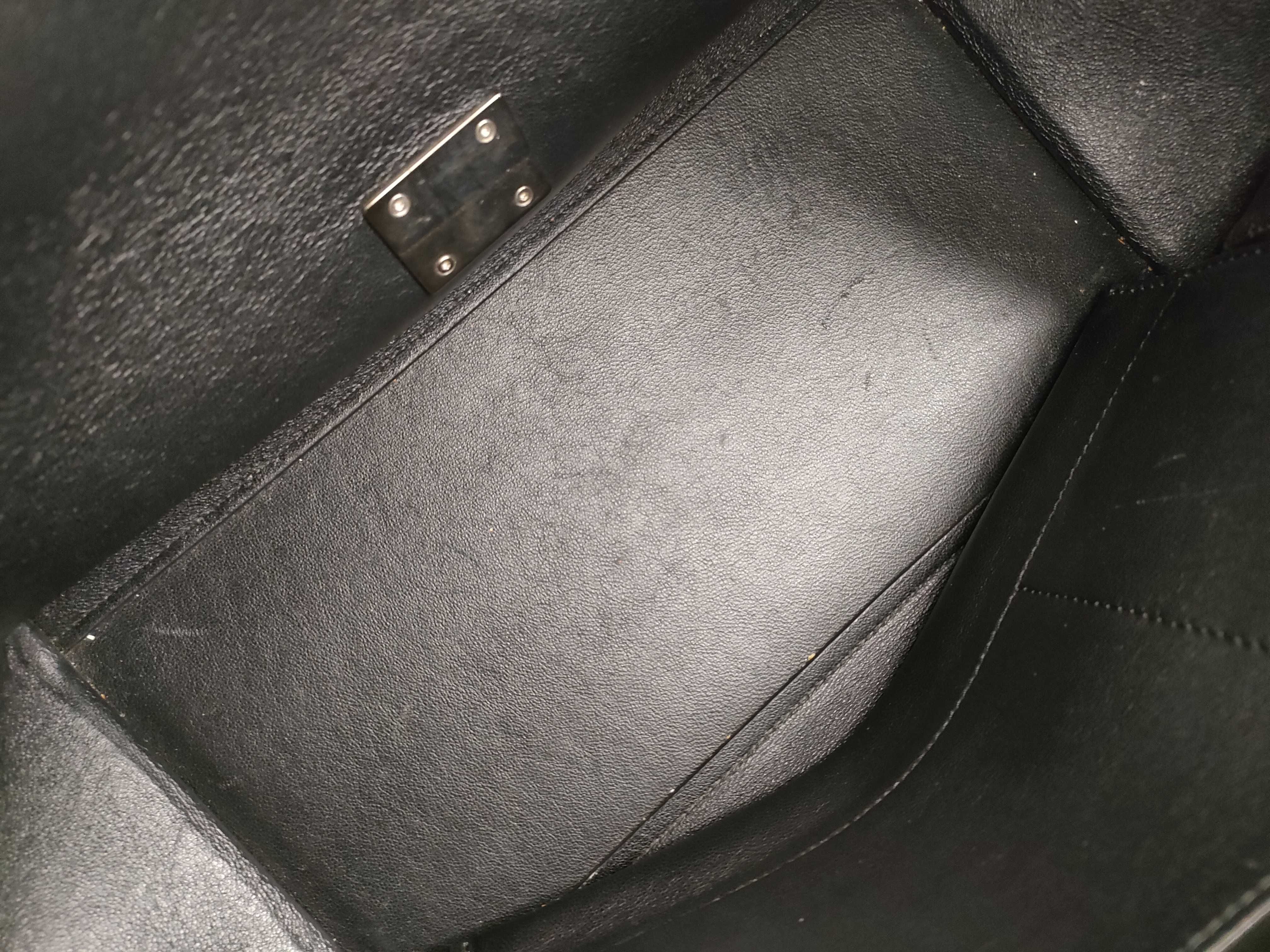 Calf Hair x Leather Tote Bag — view 12