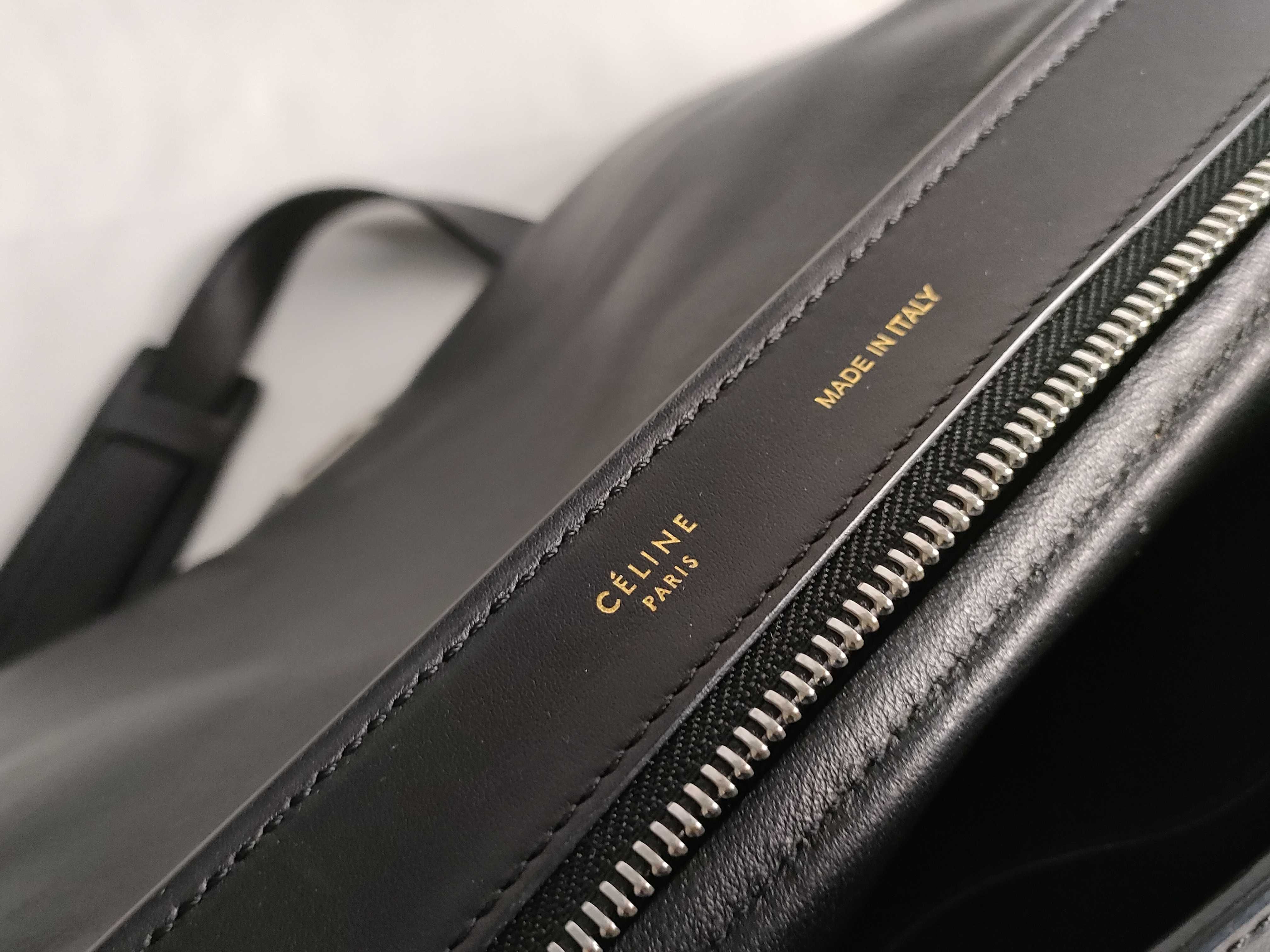 Calf Hair x Leather Tote Bag — view 14
